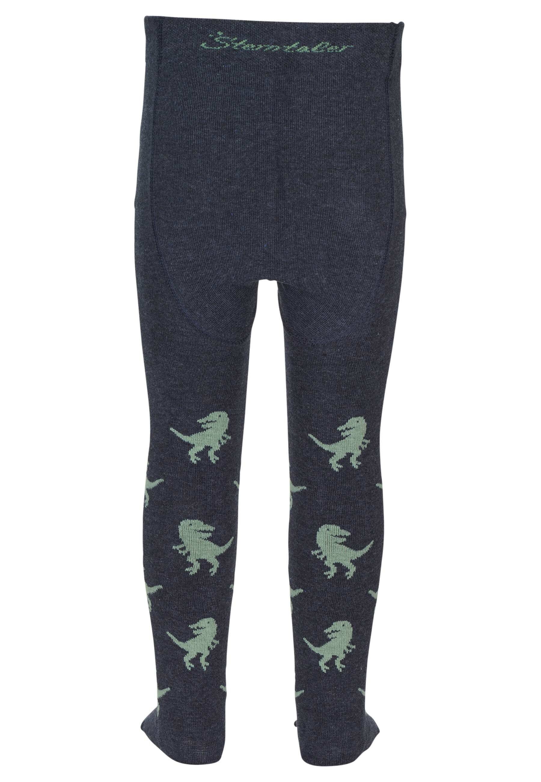 Sterntaler® Strumpfhose Strumpfhose T-Rex (1 St) Strumpfhose mit Dino-Motiv, hoher Baumwollanteil, elastisch & bequem – Bild 2 von 5
