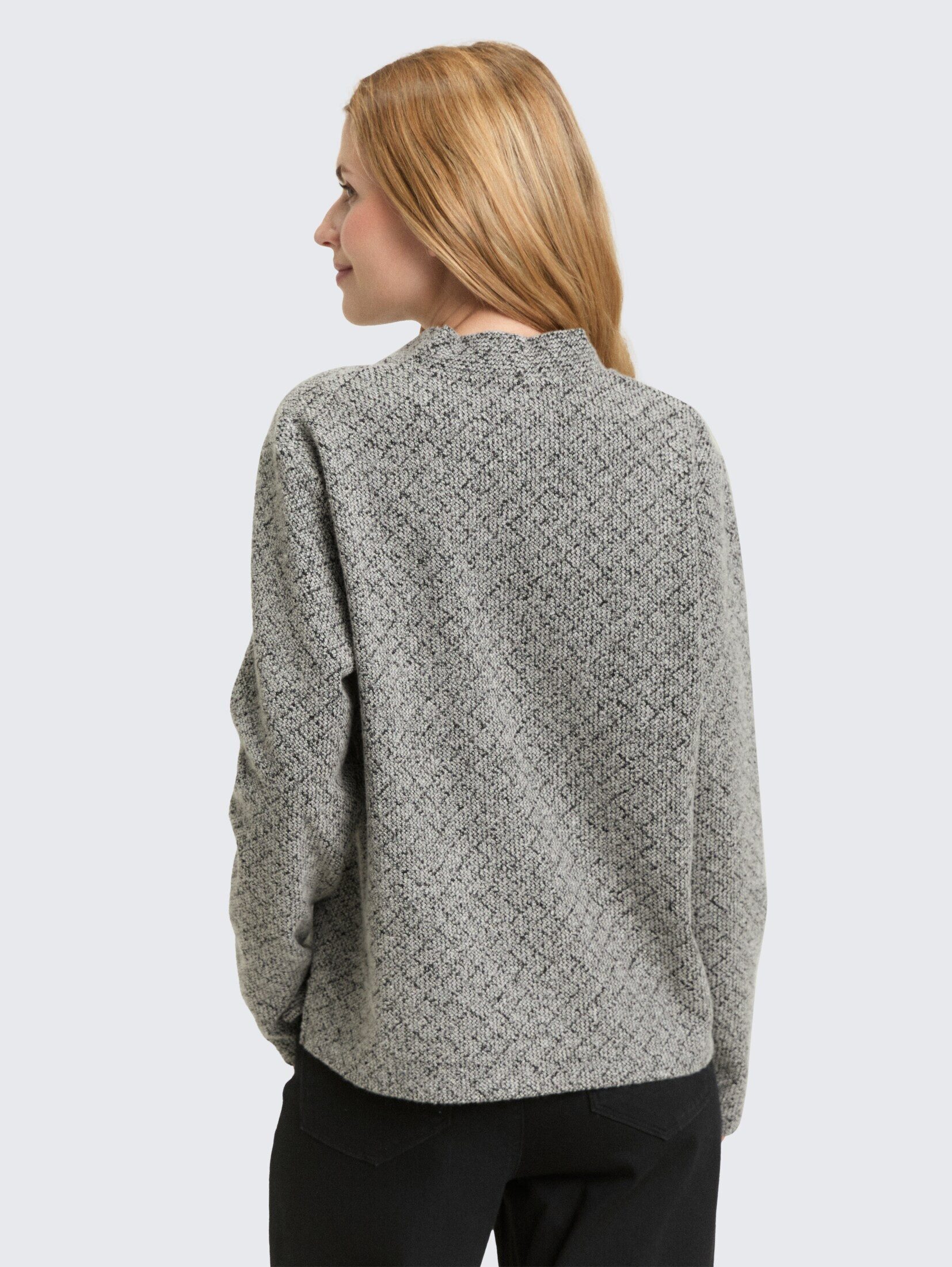 TOM TAILOR Sweatshirt Strick & Sweatshirts Sweatshirt mit V-Ausschnitt