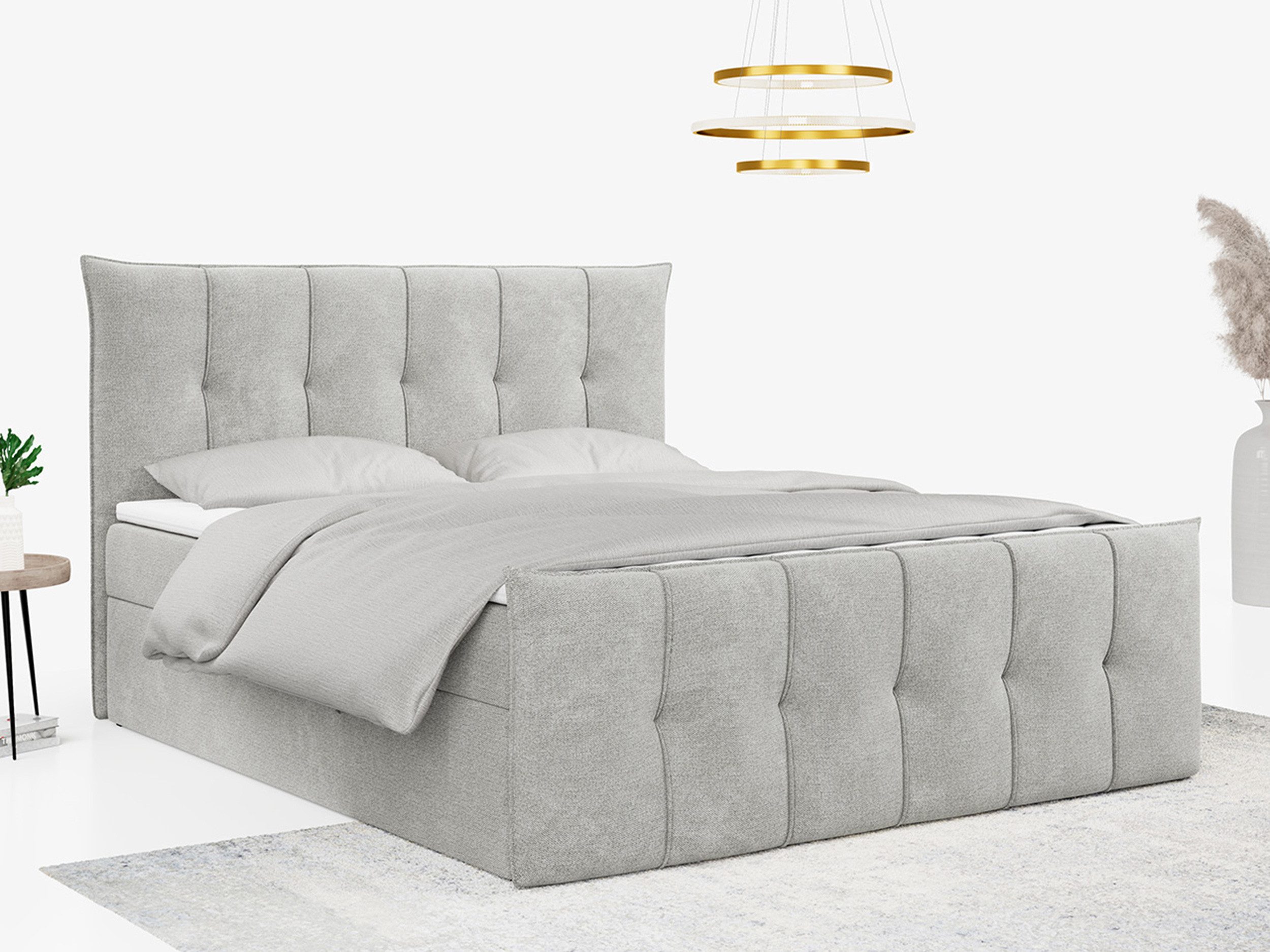 MKS MÖBEL Boxspringbett PREMIUM 11 (Set, günstig online kaufen
