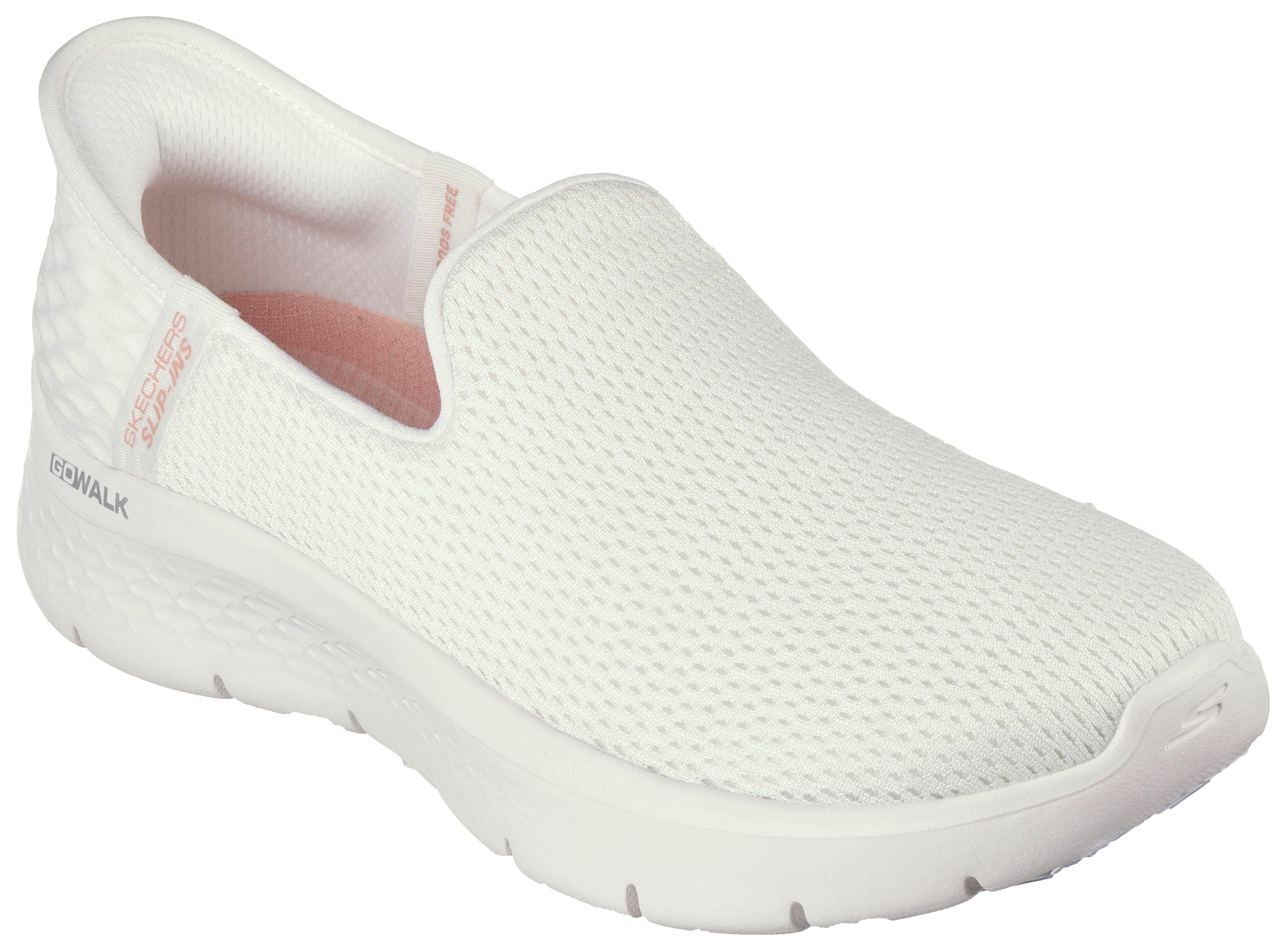 Skechers GO WALK FLEX RELISH Slip-On Sneaker Slipper, Freizeitschuh mit Slip Ins-Funktion zum leichten Einschlupf