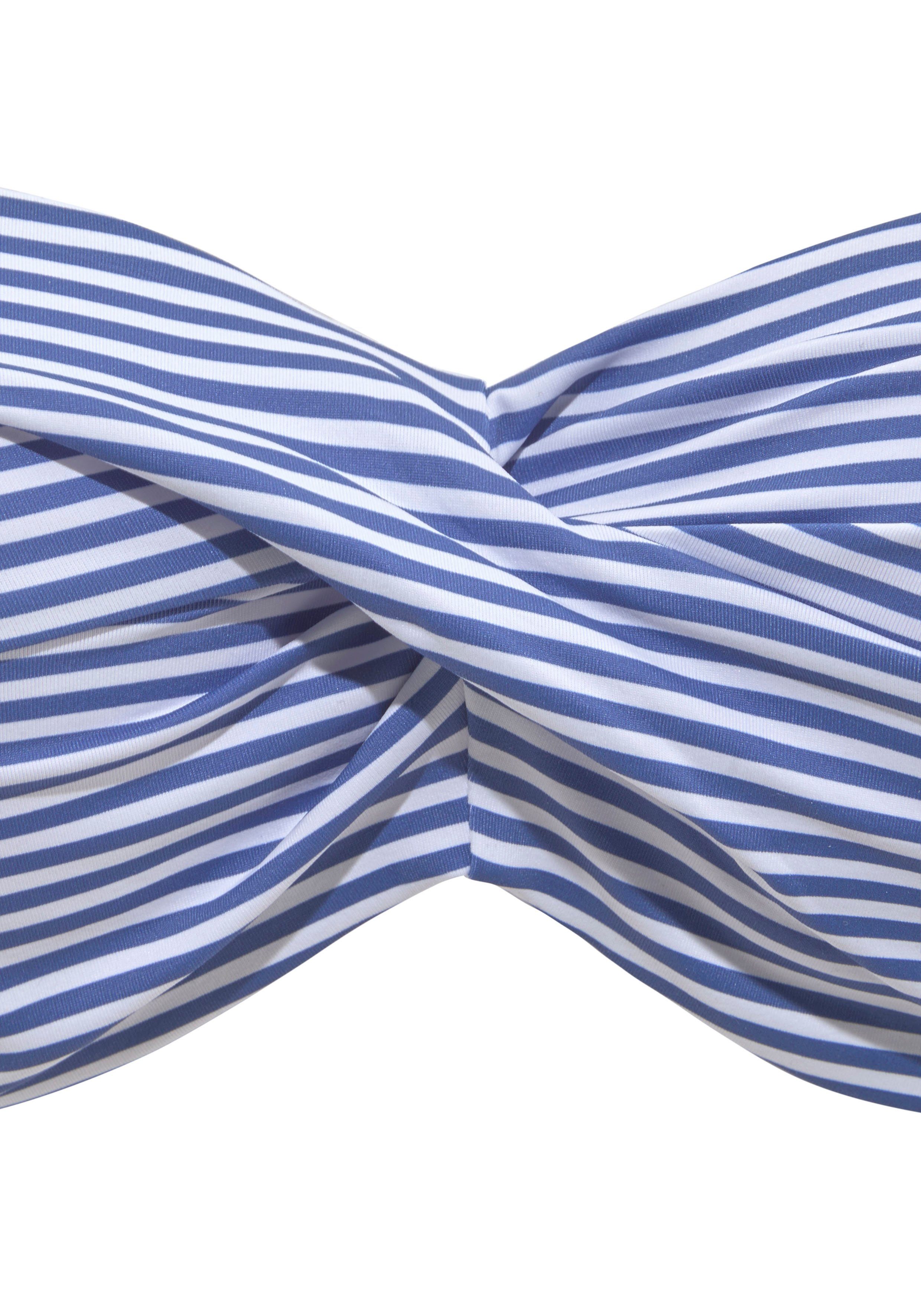 s.Oliver Bügel-Bandeau-Bikini in getwisteter Optik – Bild 3 von 5