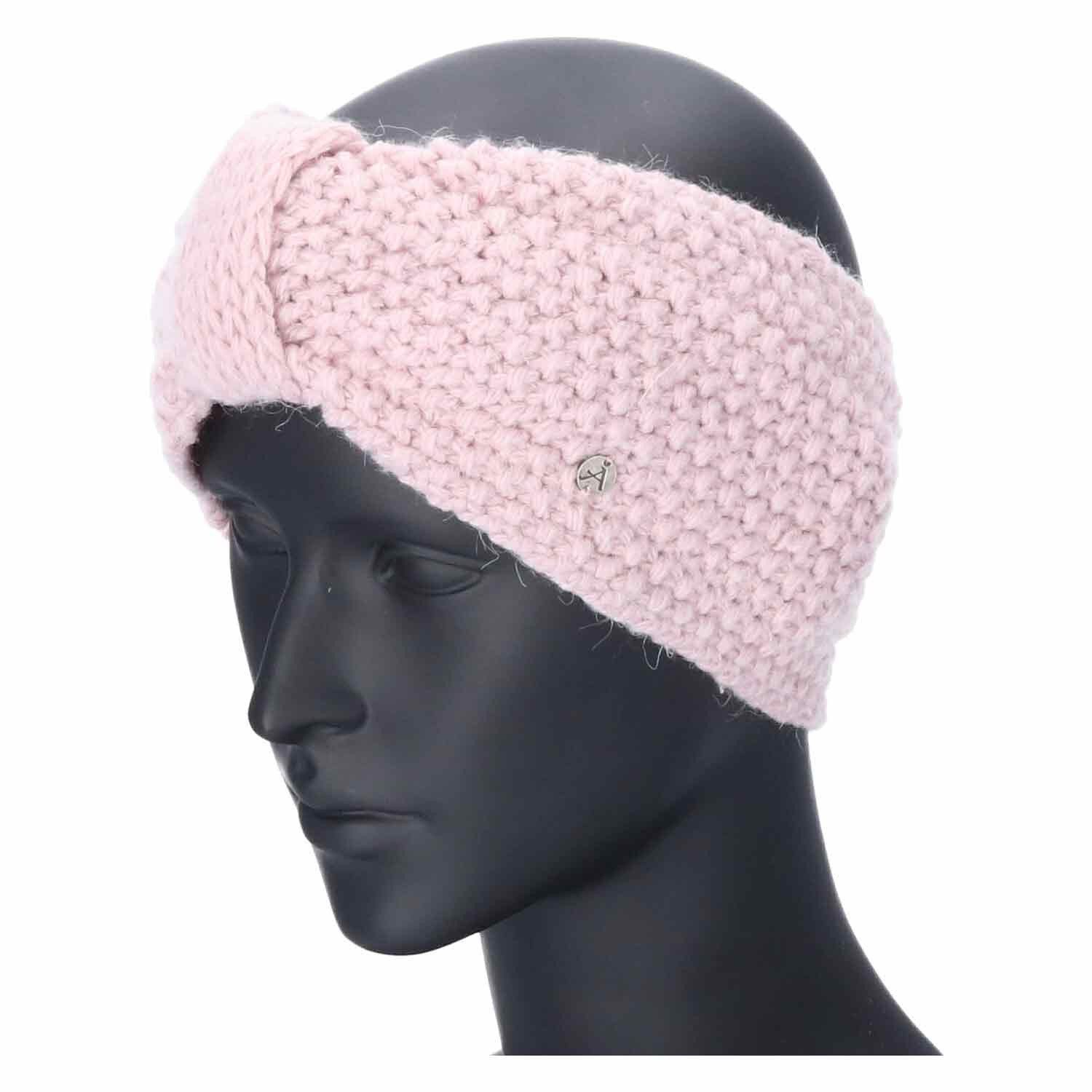 Antonio Strickmütze Antonio Strick Stirnband pink (1-St) günstig online kaufen