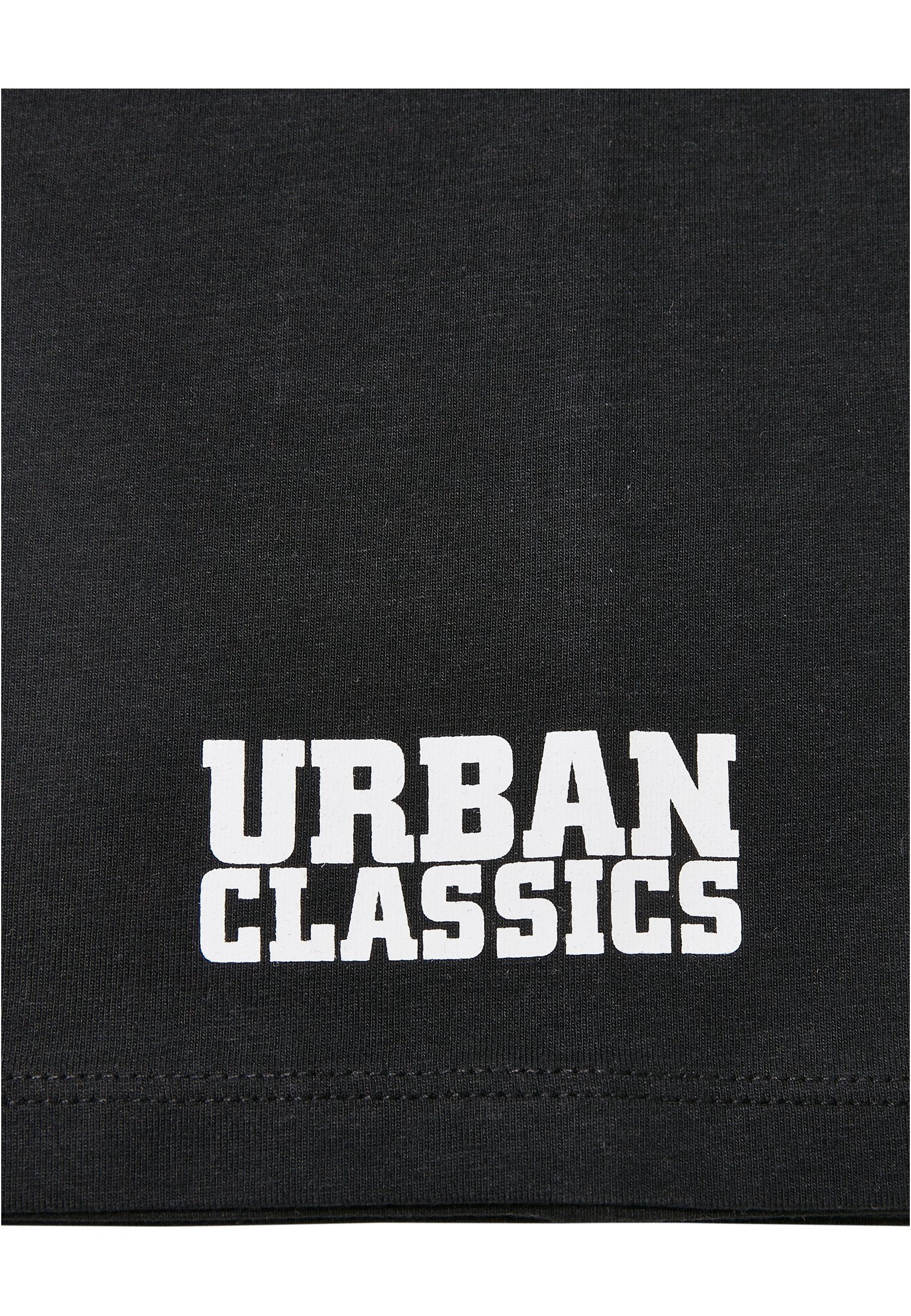 URBAN CLASSICS Loop Kids (1-St) Logo Tube black/heathergrey Scarf Unisex 2-Pack