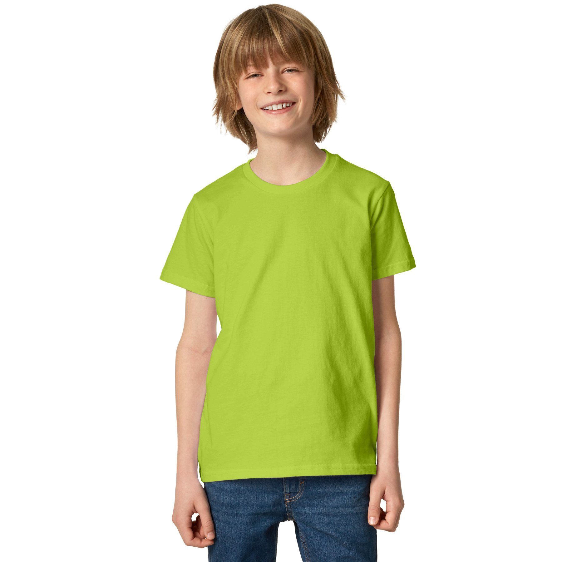 T-Shirt hellgrün Korientalisch T-Shirt dressforfun Rundhals
