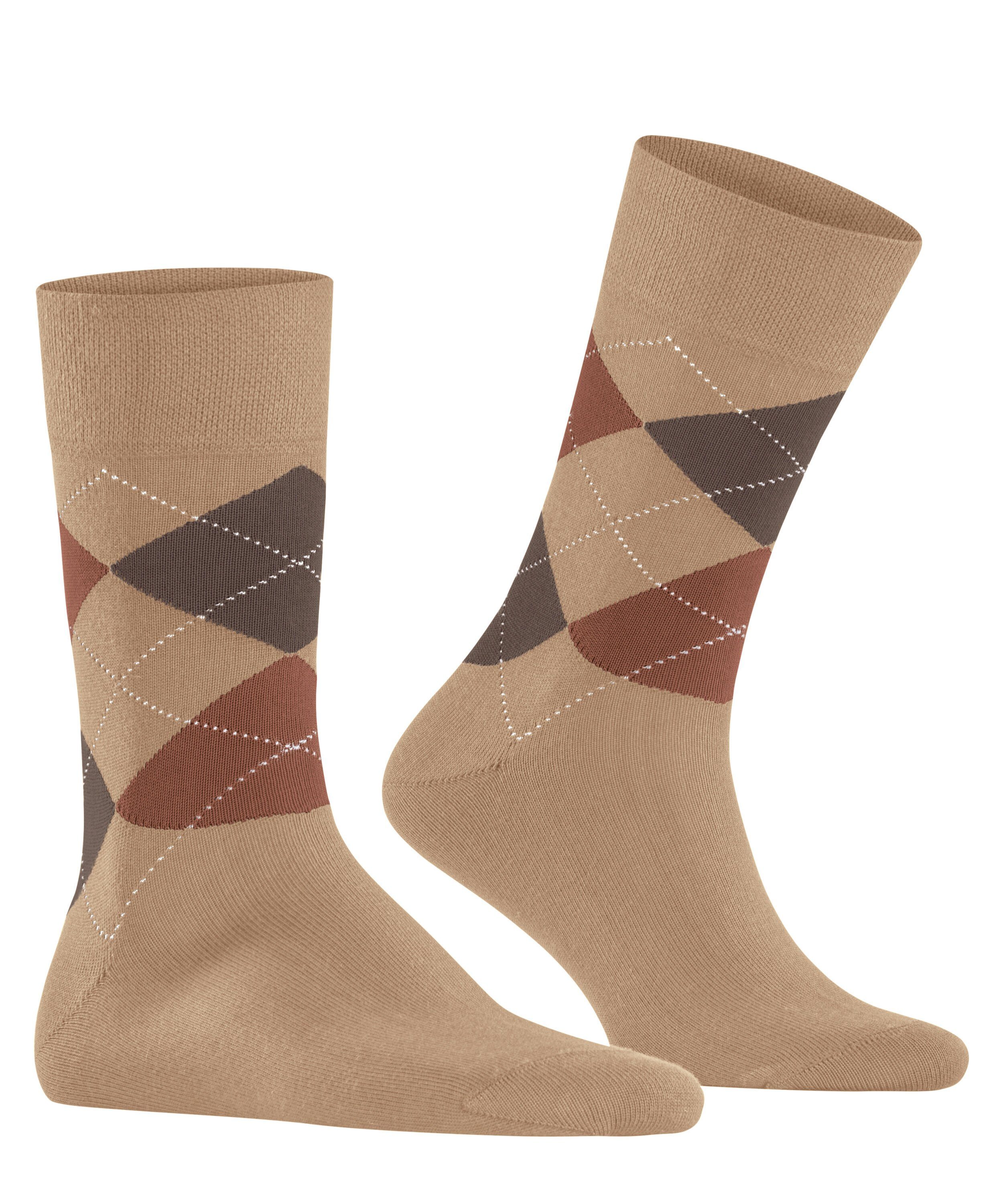 Sensitive Argyle FALKE hay Socken (4712) (1-Paar)