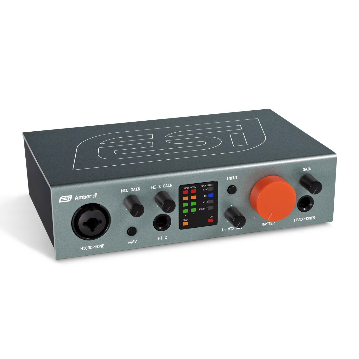 ESI Amber i1 USB-C Audio-Interface Digitales Aufnahmegerät