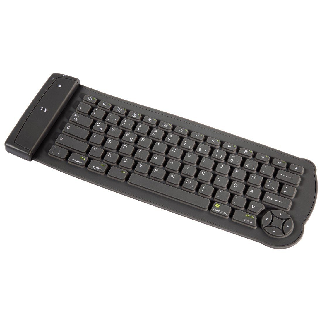 Hama »Gummi Silikon Bluetooth Tastatur für Handy PC« PC-Tastatur (faltbar  flexibel) online kaufen | OTTO