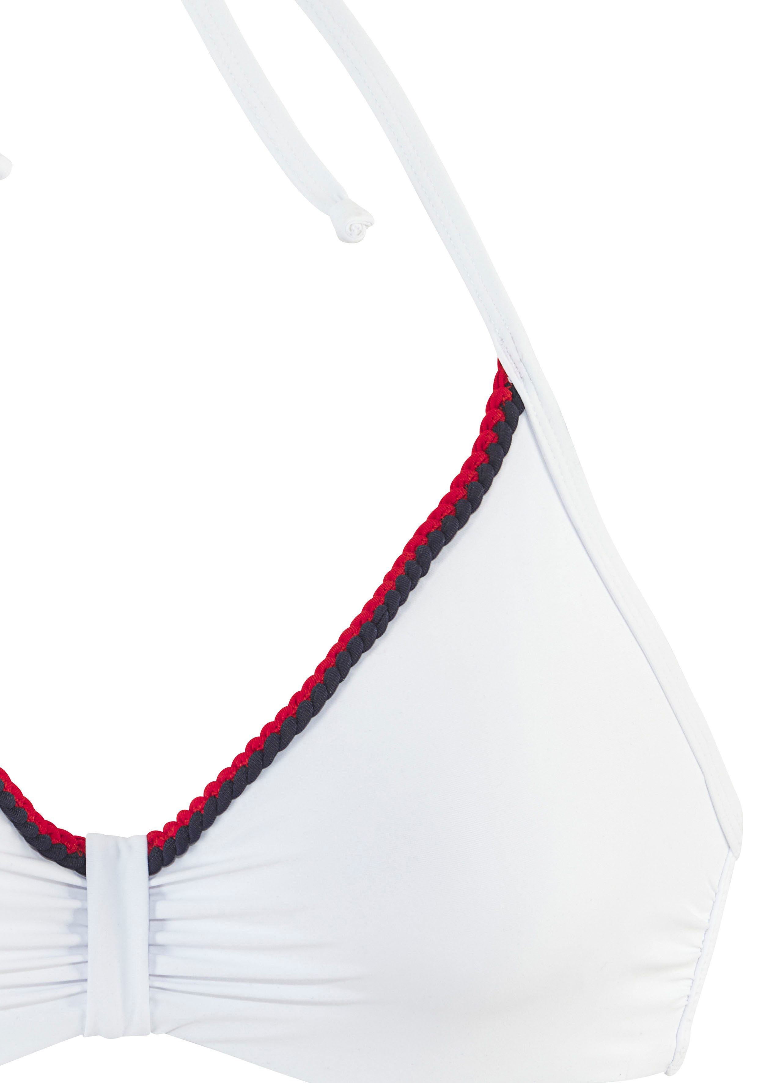 s.Oliver Bügel-Bikini-Top Junis, mit geflochtenen Details