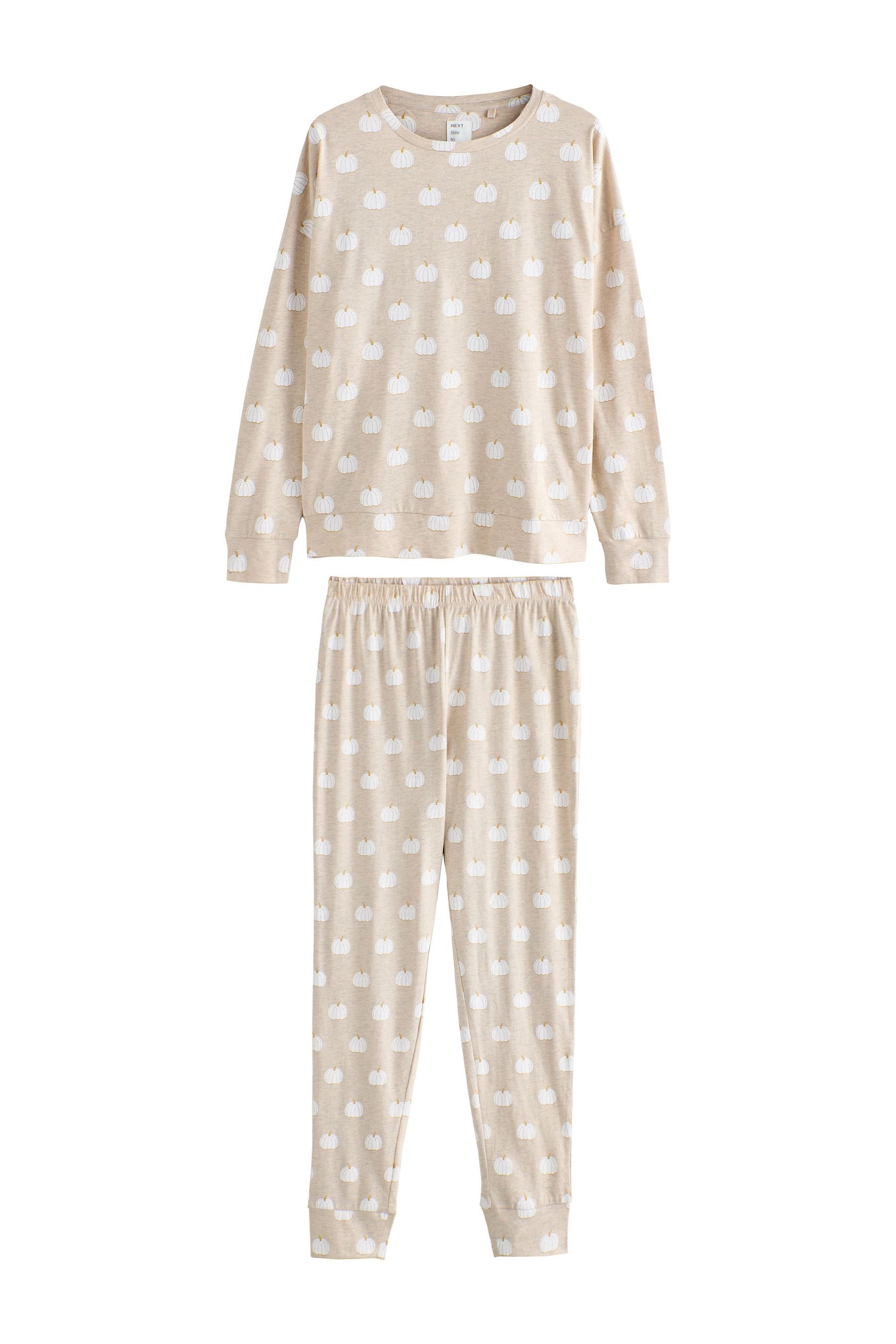Next Pyjama Langärmeliger Schlafanzug, Kurzgröße (2 günstig online kaufen