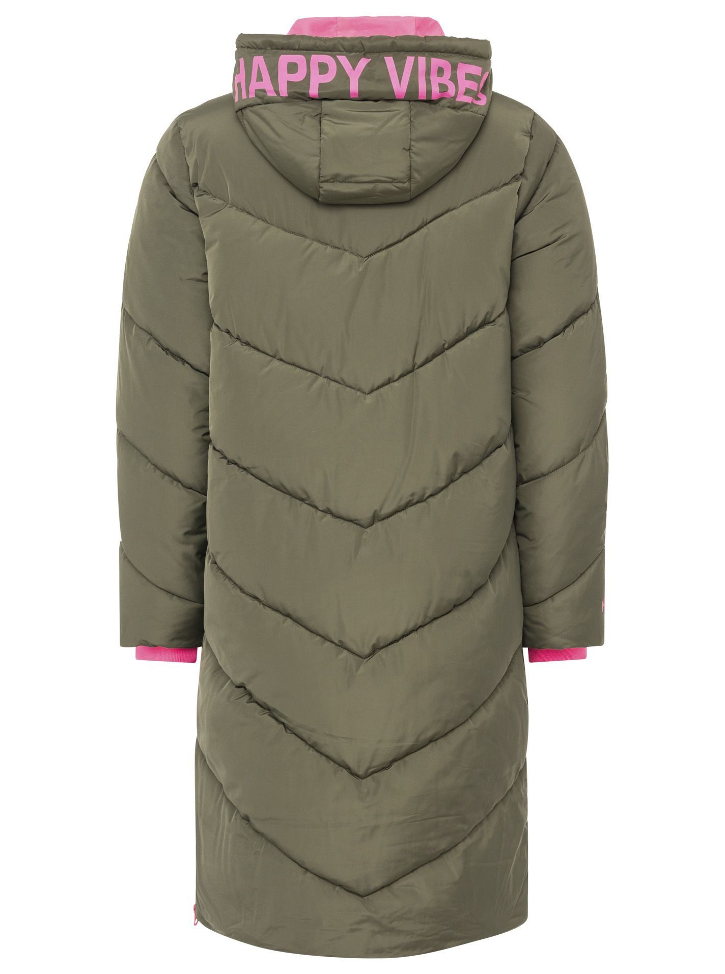 Zwillingsherz Steppmantel Steppjacke "Happy Vibes" günstig online kaufen