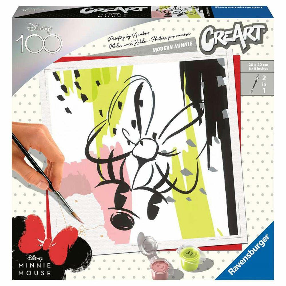 Ravensburger Раскрась по номерам CreArt Modern Minnie