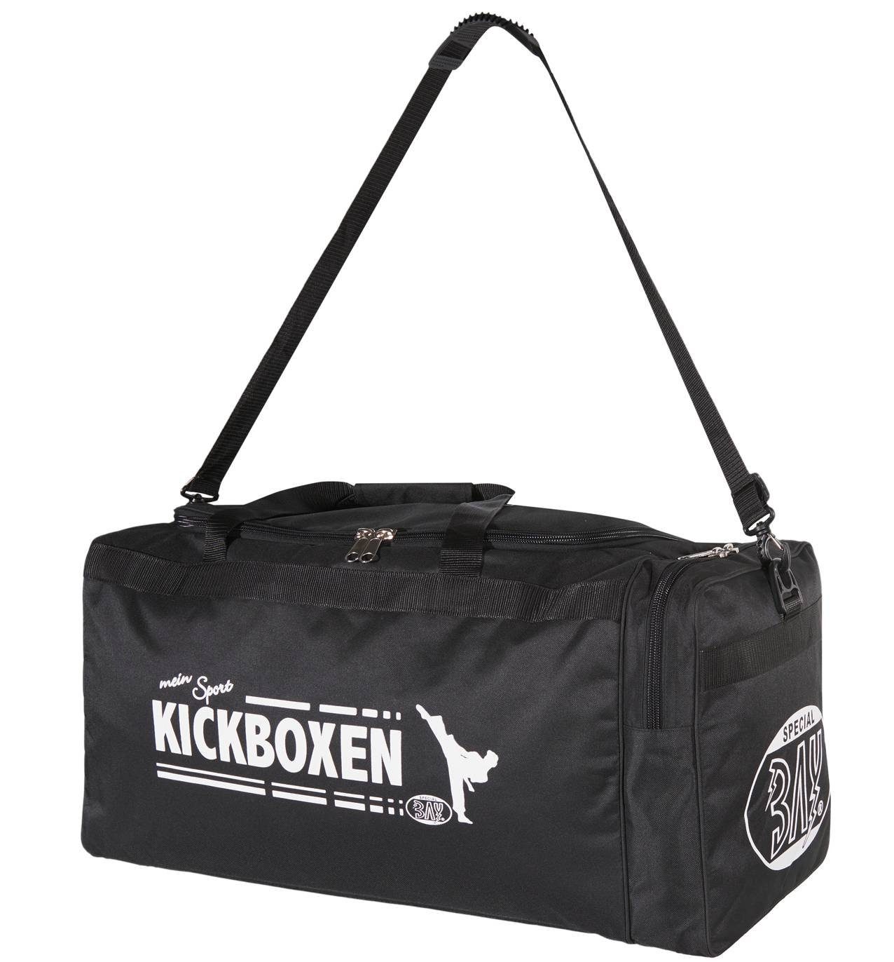 BAY-Sports Sporttasche Sporttasche Kickboxen mein Sport schwarz 70 cm Kick-Boxen