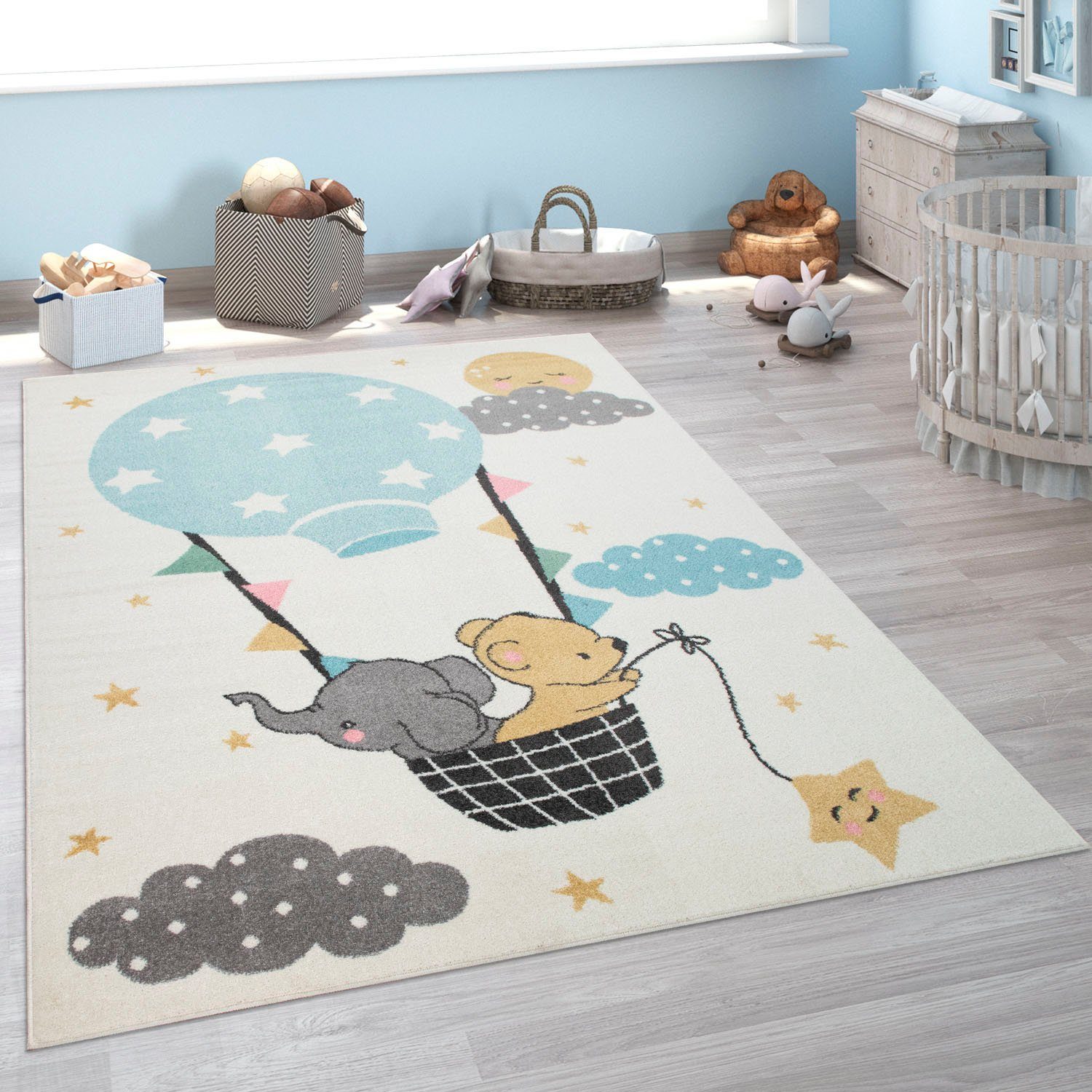 Paco Home Kinderteppich Nino 883, rechteckig, günstig online kaufen