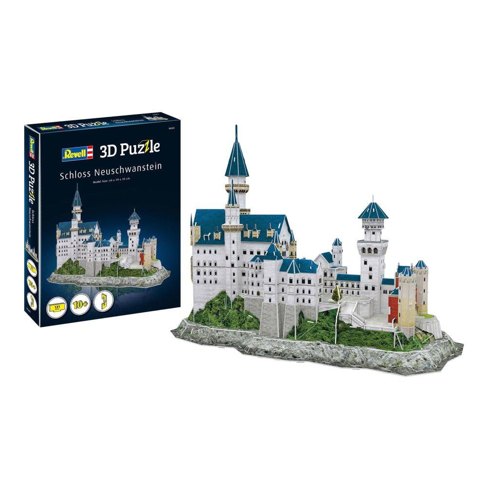 Revell® 3D-Puzzle Schloss Neuschwanstein 00205, 121 Puzzleteile