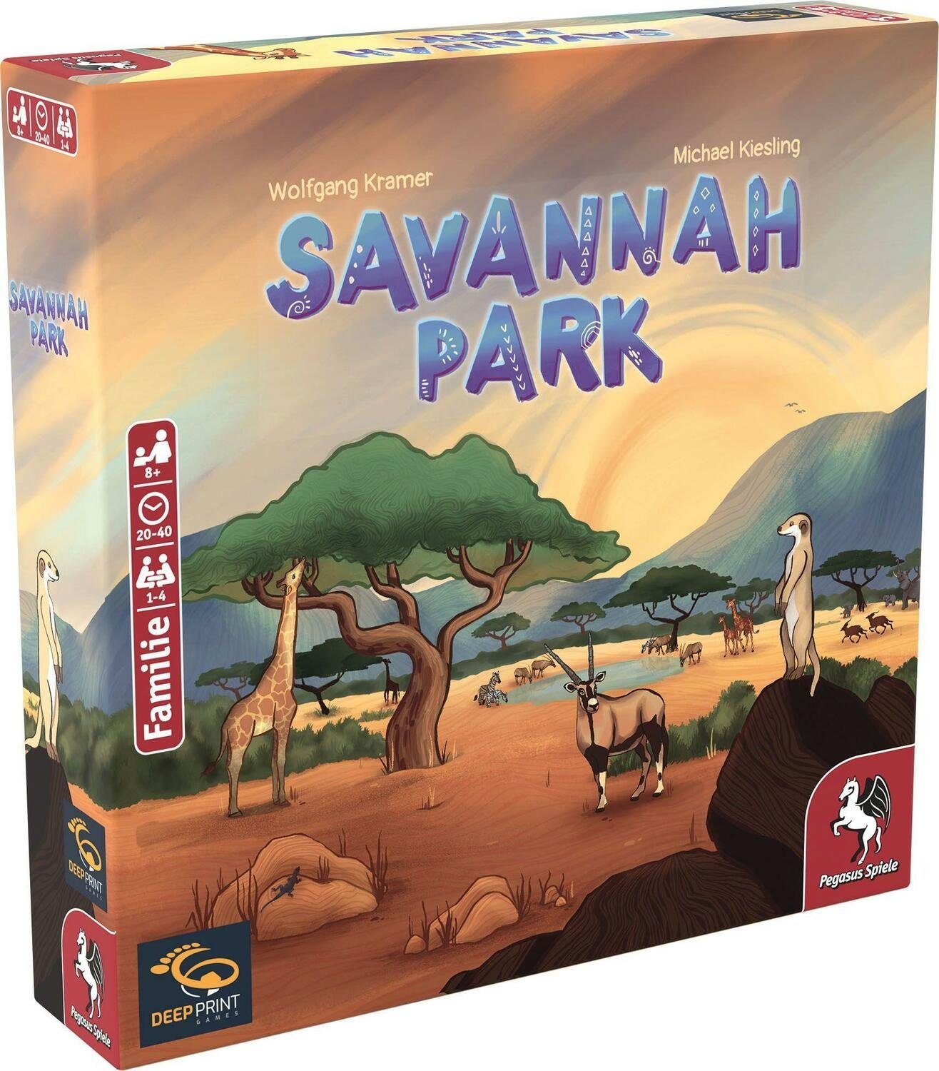 Print (Deep Spiel, Pegasus Park Savannah Games) Spiele