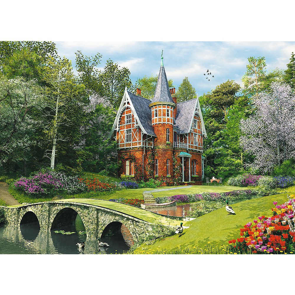 in Trefl Europe Viktorianisches Wood Puzzle Davison Craft Puzzleteile, Dominic Haus, 1000 Made