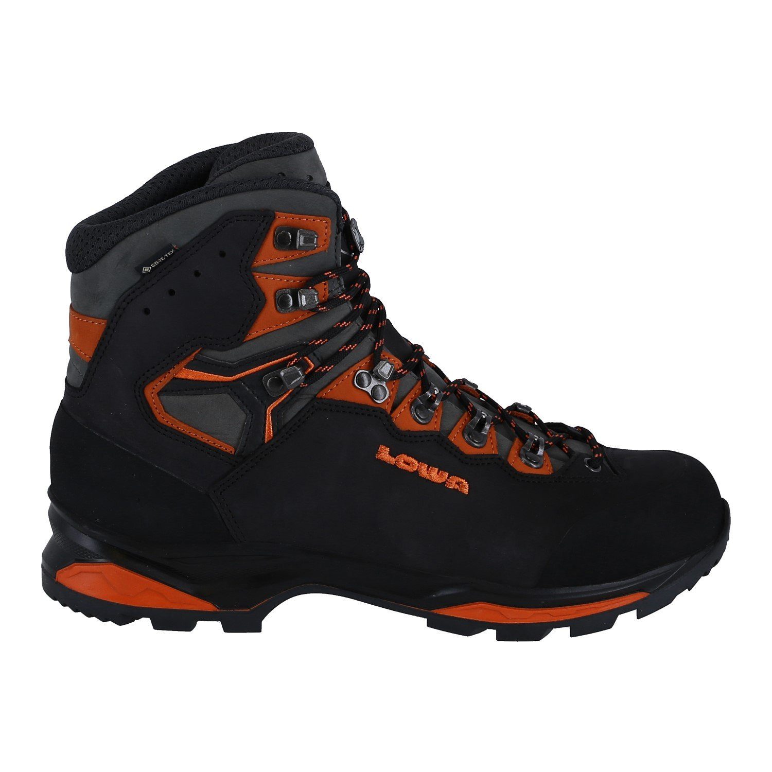 Lowa Camino Evo GTX (Trekking, Nubukleder, wasserdicht) 2024 schwarz/orange günstig online kaufen