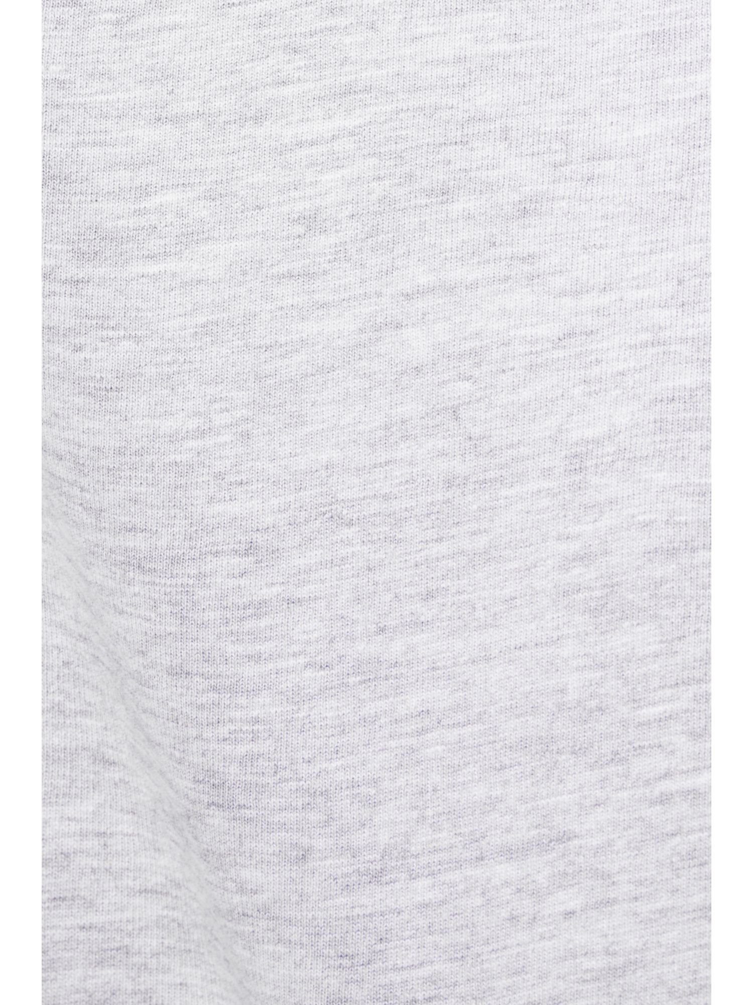 aus by Esprit Bedrucktes edc Slub-Jersey T-Shirt (1-tlg) T-Shirt