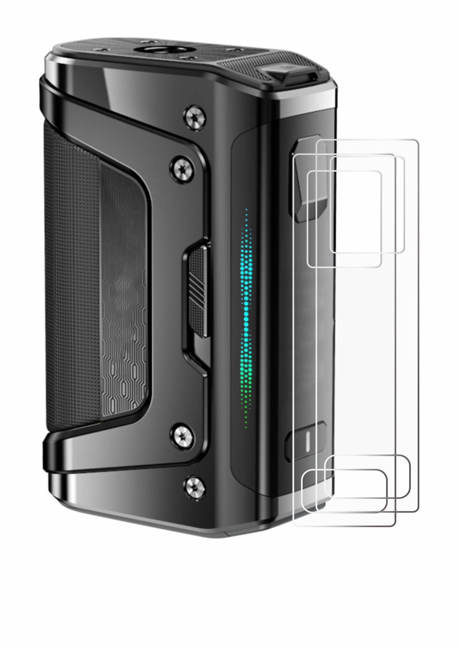 BROTECT Displayschutzfolie Schutzfolie für GeekVape Aegis Legend 5, 2 Stück, Displayschutz Schutz Folie Klar Transparent