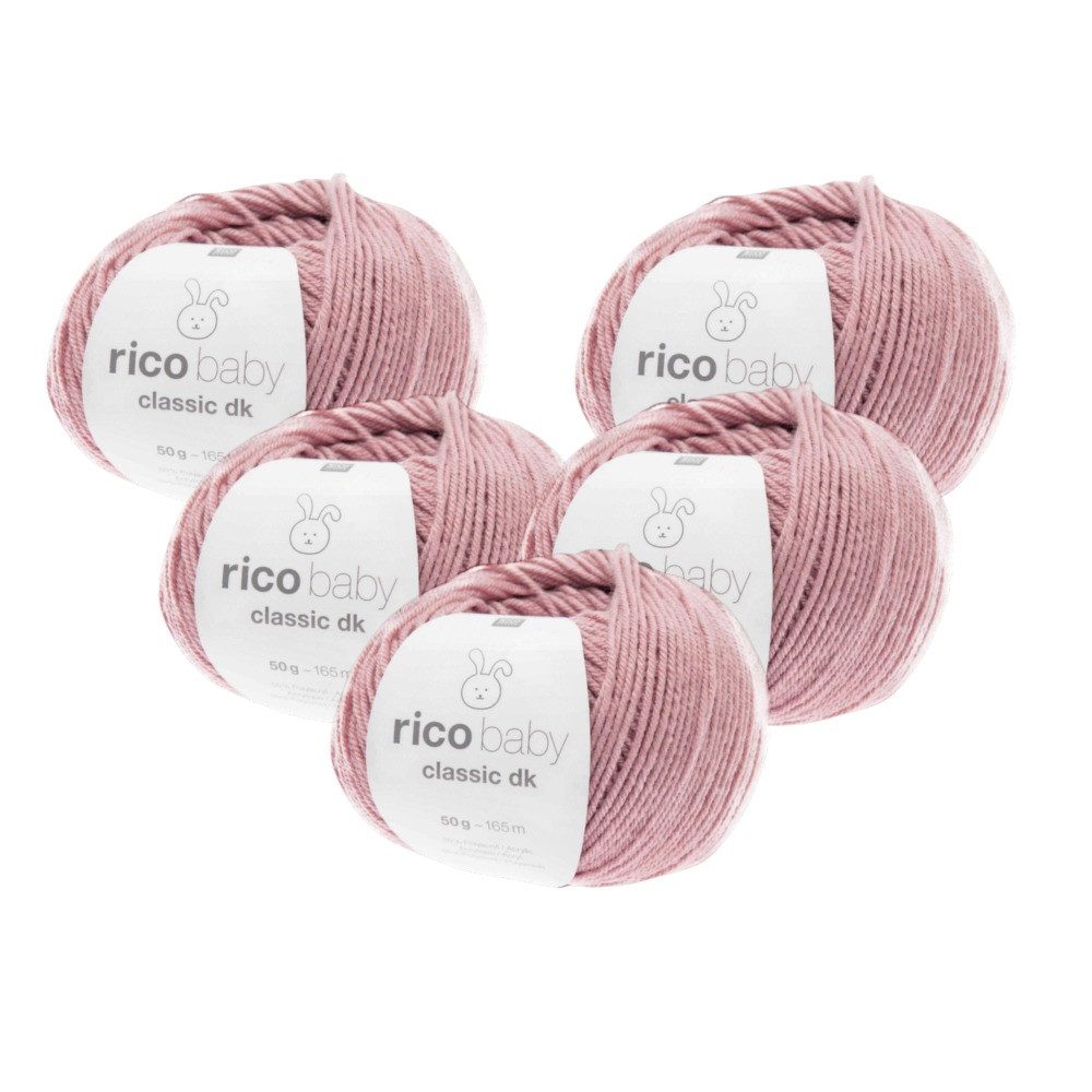 Rico Design 5 x RICO BABY CLASSIC DK, 330 m