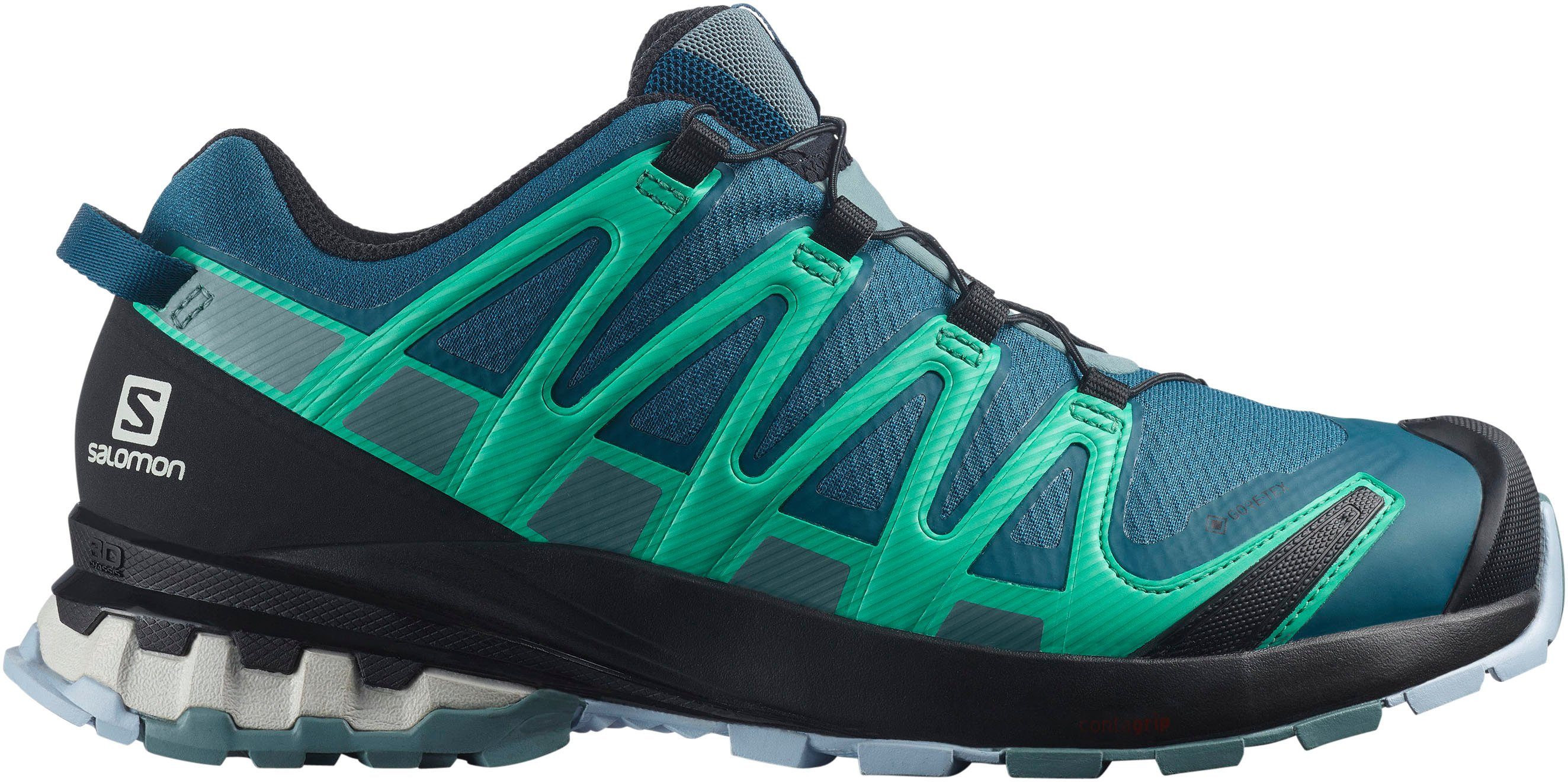 W XA Trailrunningschuh GORE-TEX® 3D PRO wasserdicht Salomon v8 petrol-mint