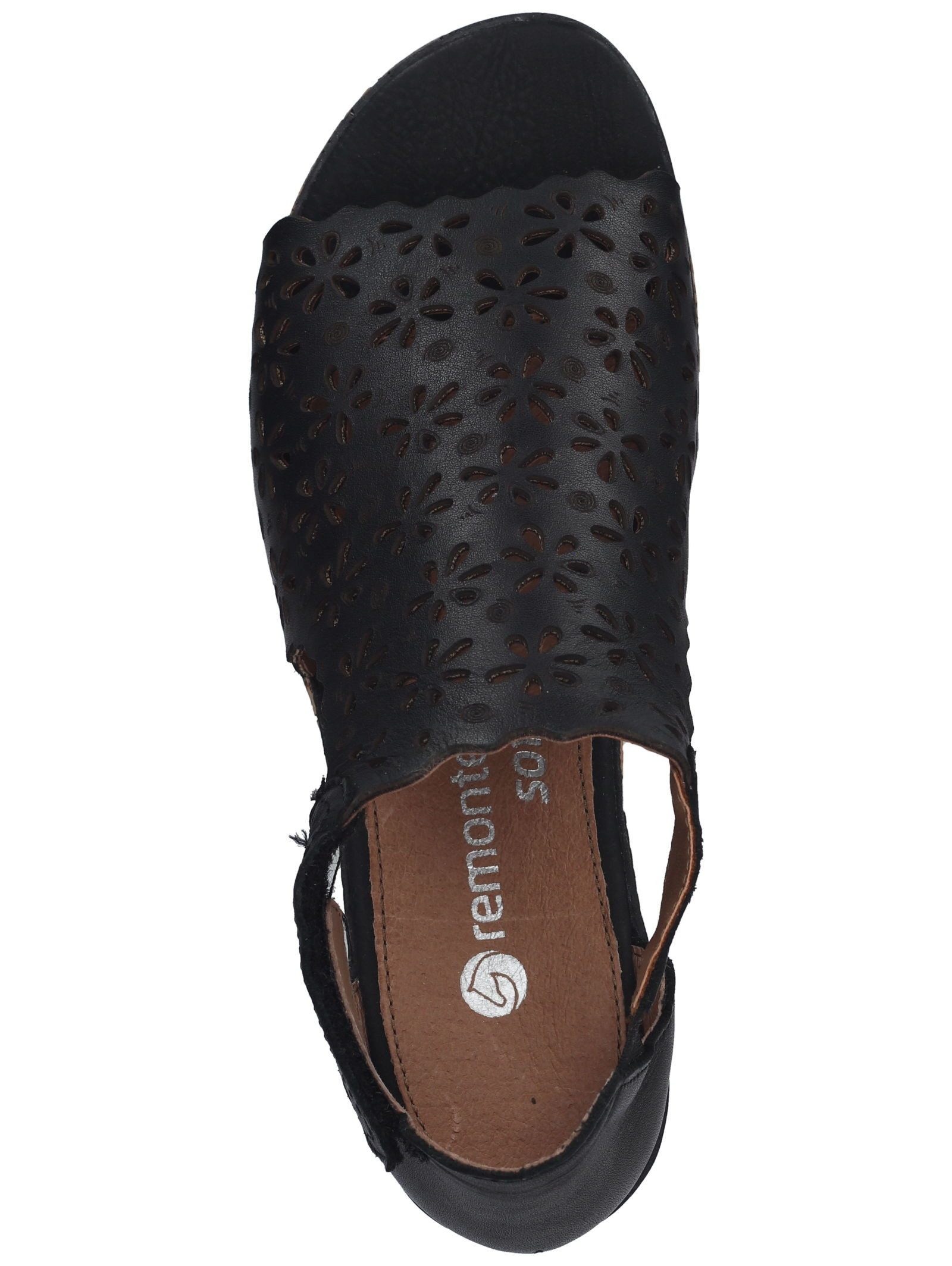 Remonte Sandalen Glattleder . Keilsandalette