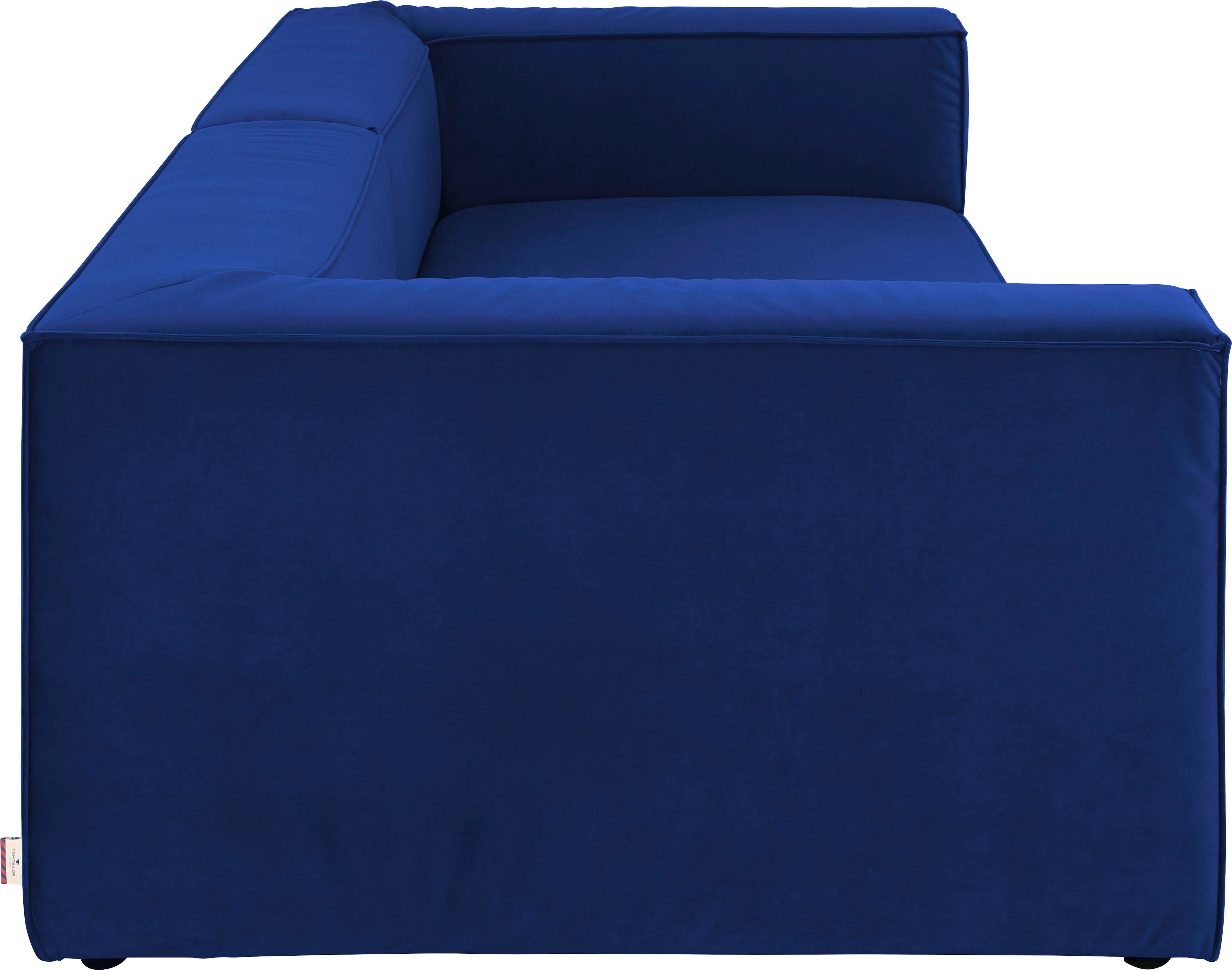 mit Big-Sofa cm 129 2 wahlweise TOM BIG Sitztiefenverstellung, Tiefe TAILOR Breiten, HOME in CUBE,