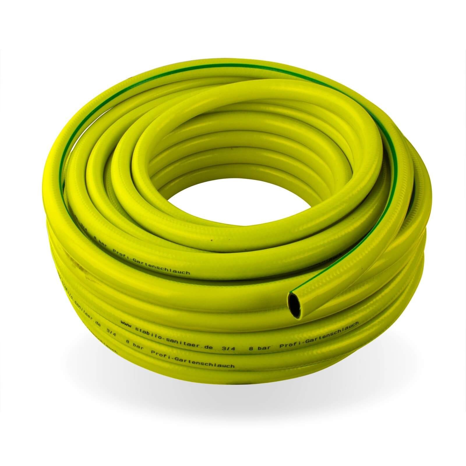 APD Schlauchtechnik Gartenschlauch Gartenschlauch Gelb 3/4 Zoll 50 m 3-lagig verstärkt knickfest – Bild 4 von 5