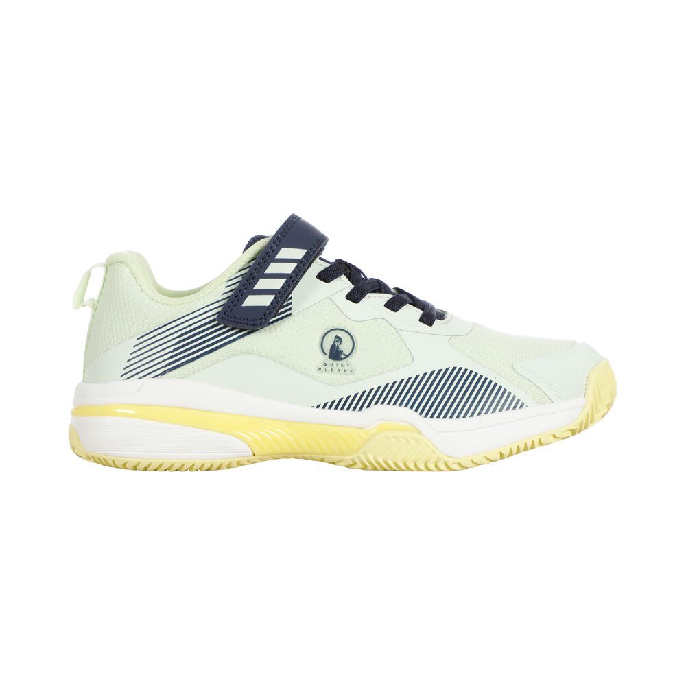 Quiet Please Kids Velcro - Sandplatzcourt Tennisschuh Tennisschuh