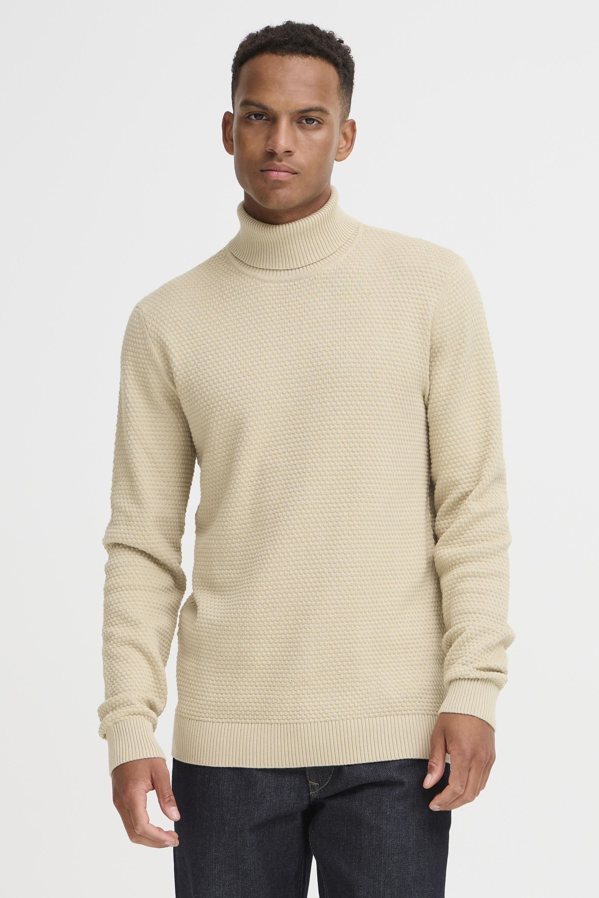 Blend Rollkragenpullover BHREDHILL Stilvoller Basic Strickpullover mit Roll günstig online kaufen