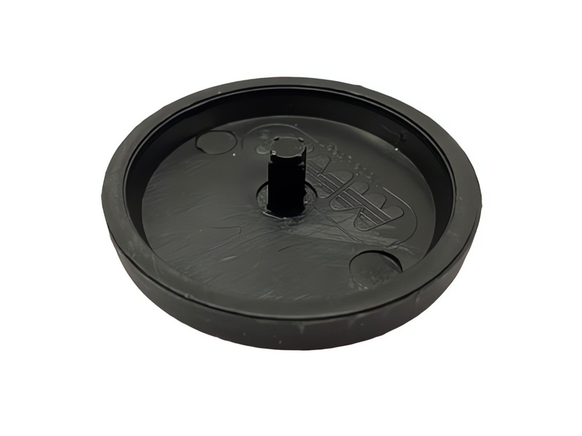 Royal Garden Abdeckkappe Fußteller für Royal Garden Liegen 45 mm schwarz rund