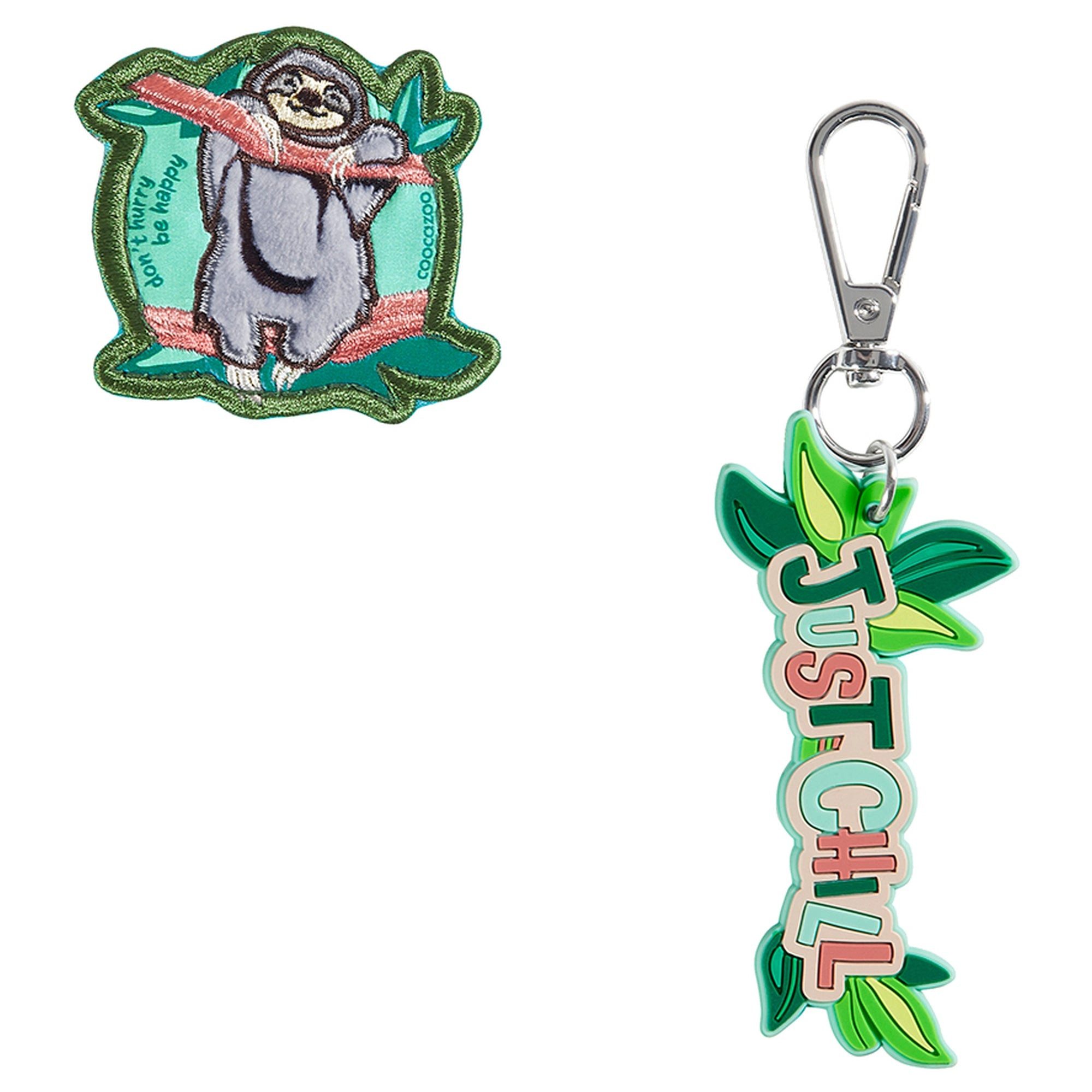 coocazoo Schulranzen Colour Up-Set Style- und Sammel-Set 2tlg. (Lazy Day)