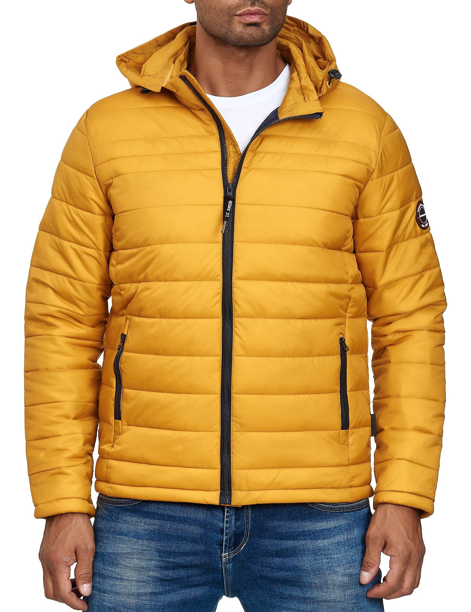 Allwetterjacke Übergangsjacke Herren - Lascelles - Abtrennbare Kapuze und Tunnelzug
