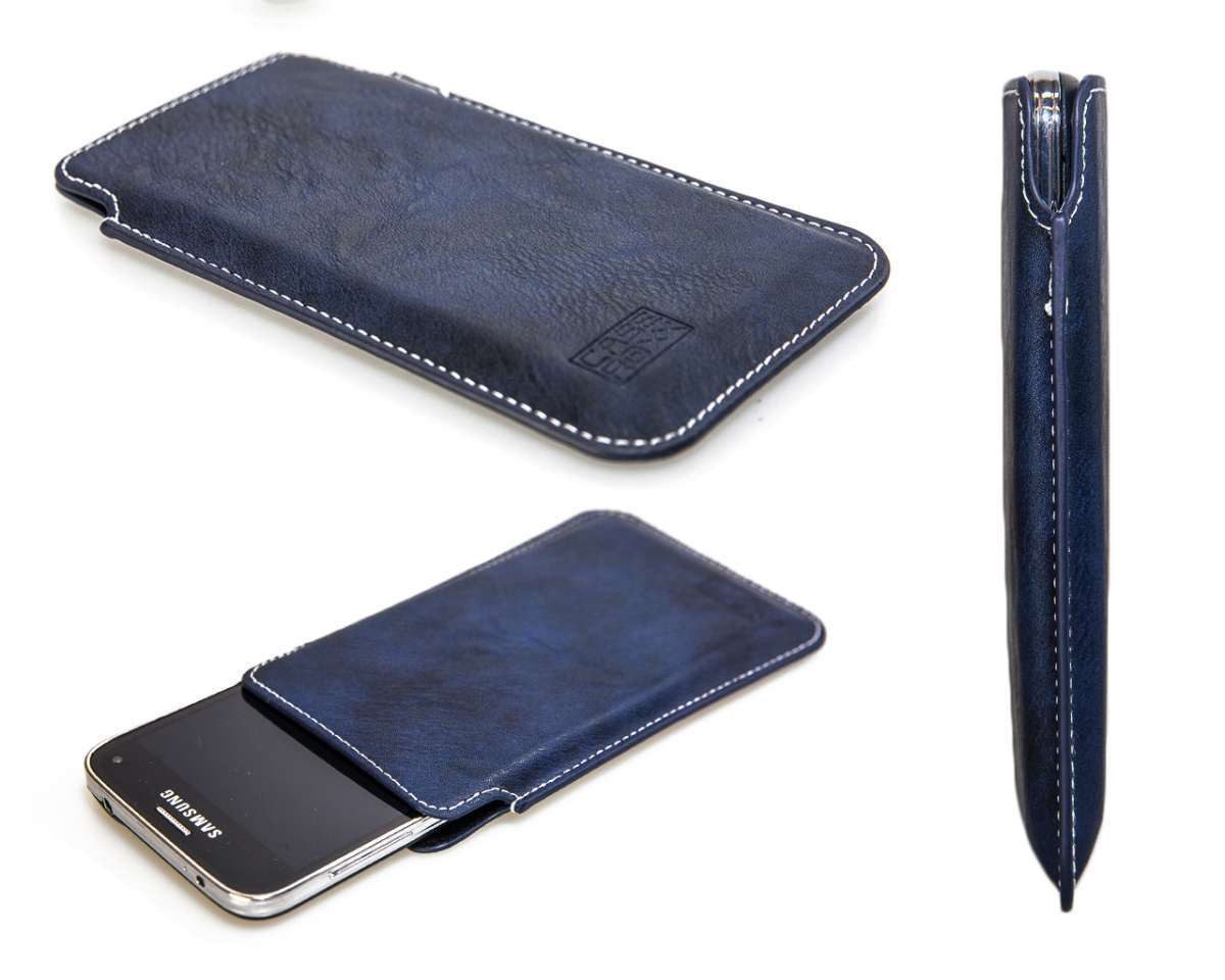 caseroxx Handytasche Handy-Etui für Samsung Galaxy S5 Mini (Einzelartikel, 1-tlg., Business-Line Etui), Kreditkartenfächer (siehe Bilder)
