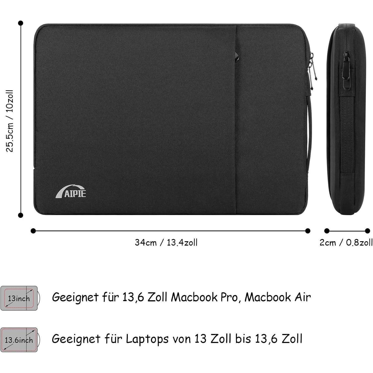LuxusKollektion Laptoptasche Laptoptasche Hülle 15 15,6 16 Zoll Kompatibel MacBook Acer Asus Dell