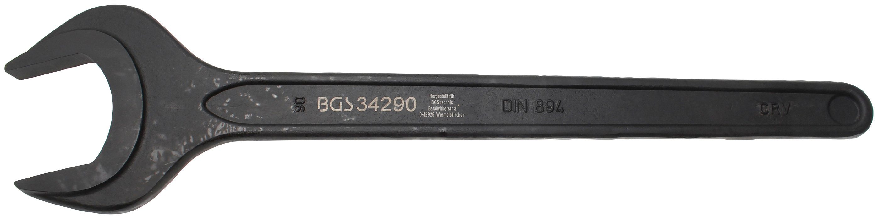 BGS Maulschlüssel Einmaulschlüssel, DIN 894 SW 90 mm