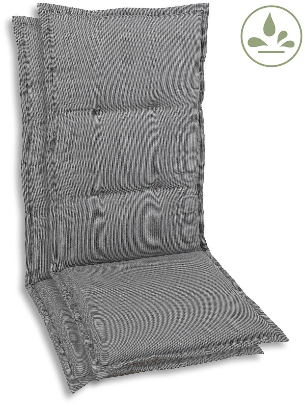 GO-DE Sesselauflage, (Set, 2 St), hoch, wasserabweisend günstig online kaufen