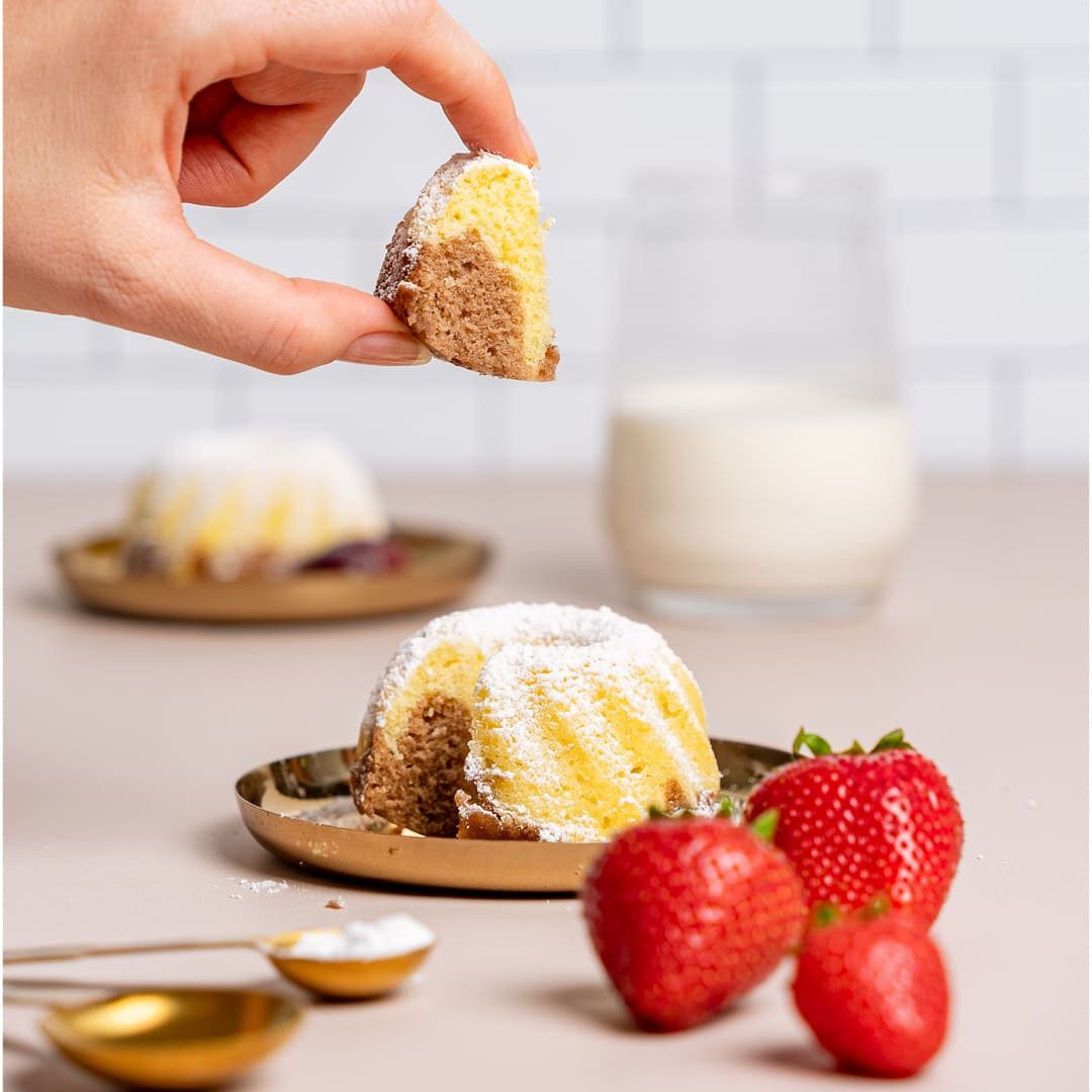 Wundermix Dampfgaraufsatz Gugelix® für Thermomix, Zubehör für TM7, TM6, TM5, TM31, Mini-Gugelhupfform für Varoma