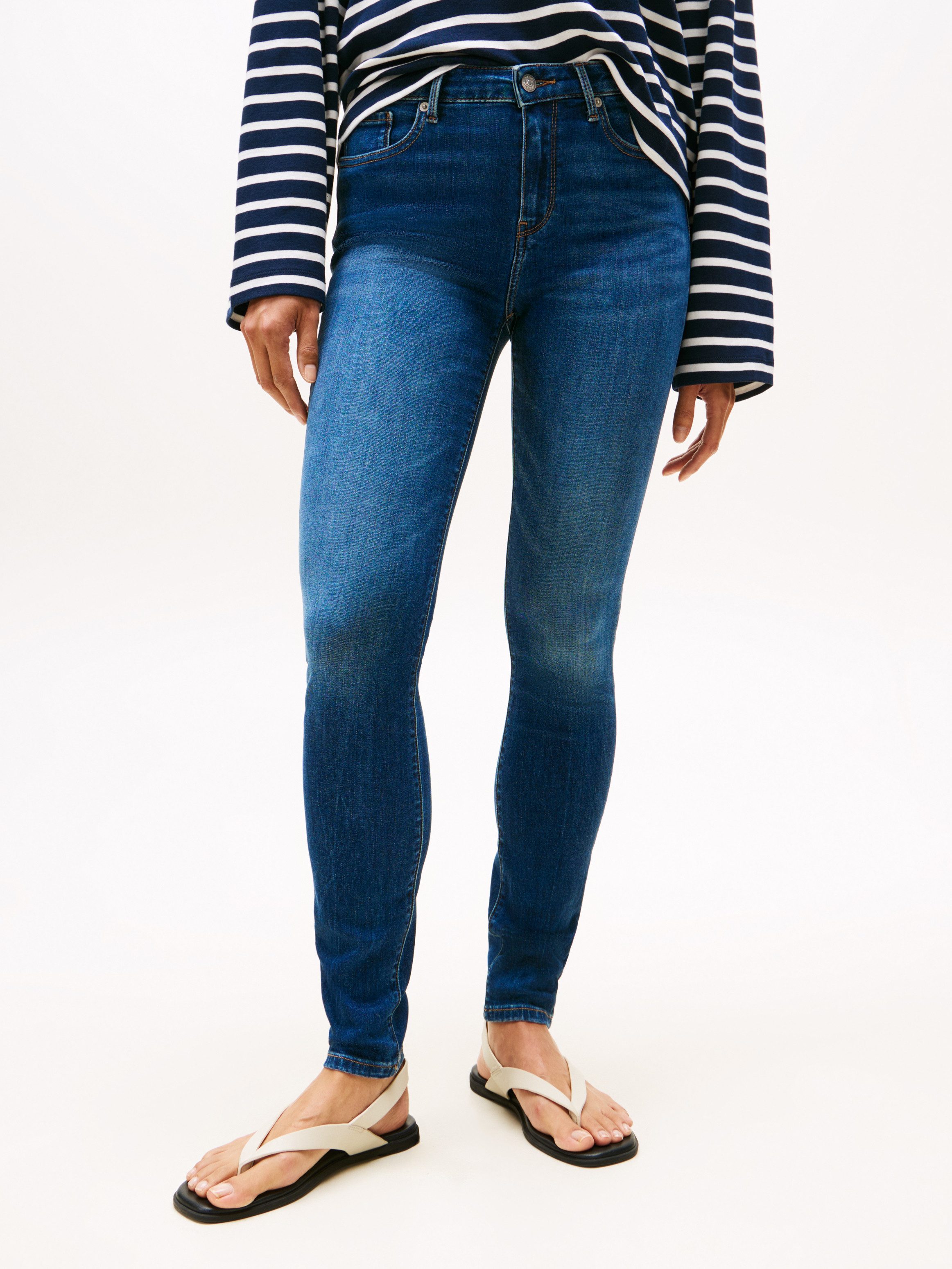 Tommy Hilfiger High-waist-Jeans DNM FLO WIDE günstig online kaufen