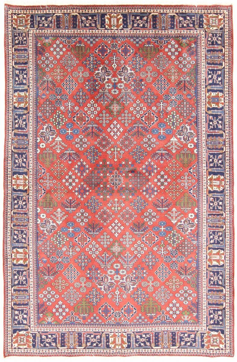 Orientteppich Meymeh 164x260 Handgeknüpfter Orientteppich / Perserteppich, Nain Trading, rechteckig, Höhe: 12 mm