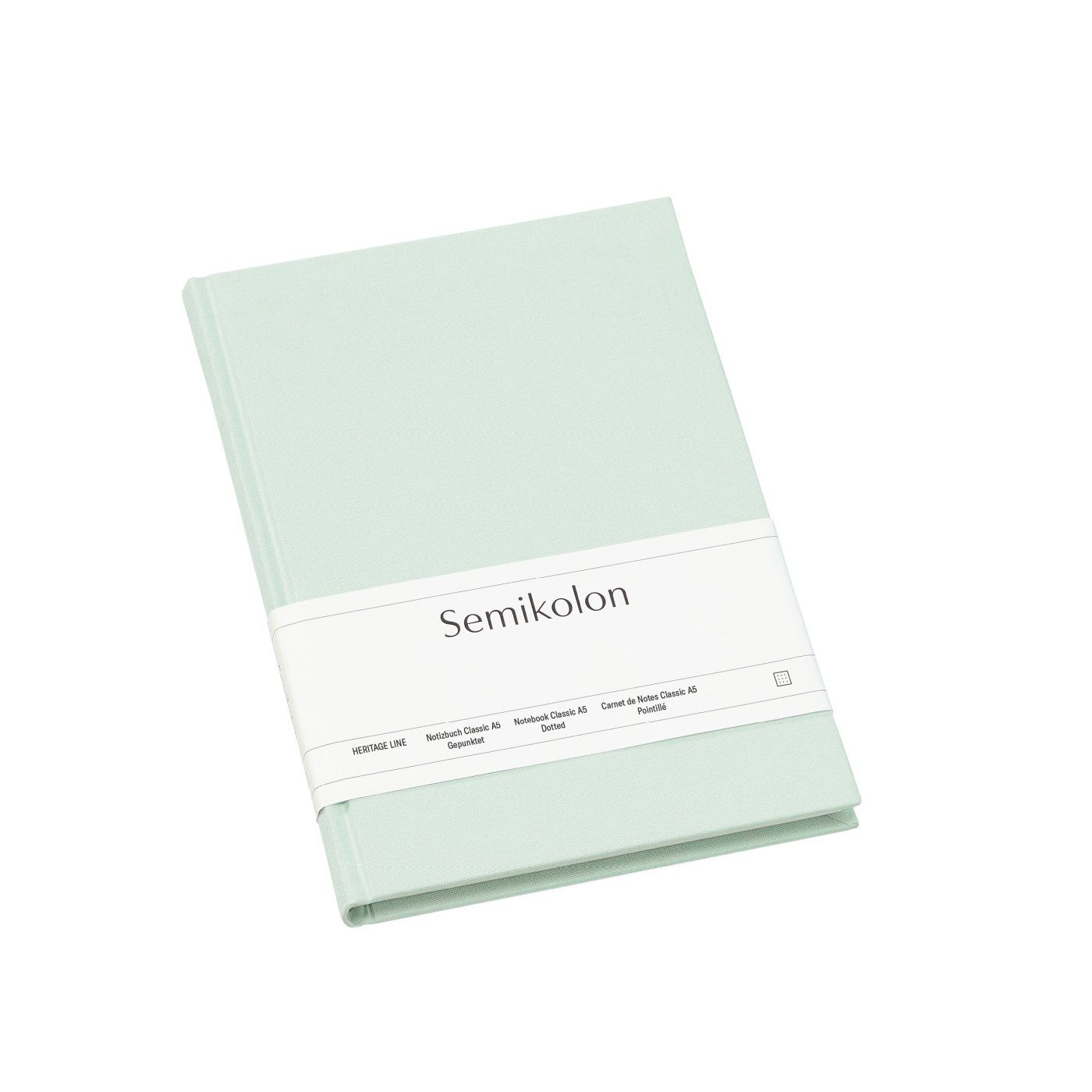 Semikolon Notizbuch Klassisches Notizbuch, Gepunktet Platz auf 176 Seiten