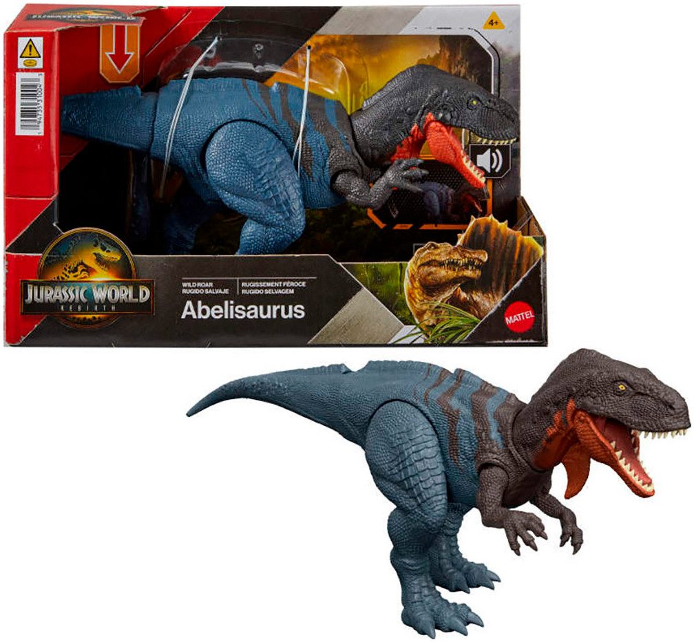 Mattel® Spielfigur Jurassic World, Rebirth, Wild Roar Abelisaurus