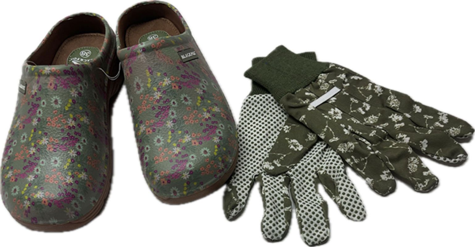 Steinnacher Bärbel Blackfox Gartenclog Adelia grün günstig online kaufen