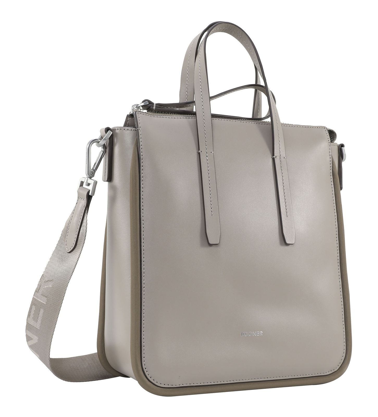 BOGNER Handtasche Tote Bag, aus echtem Rindsleder