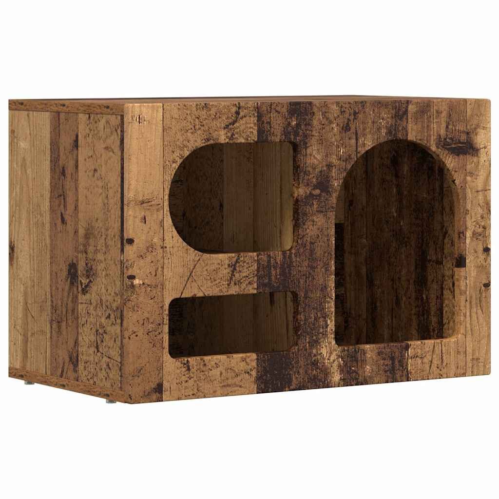vidaXL TV-Schrank TV-Schränk ELST 60 x 35 x 40 cm Altholz Holzwerkstoff (1-St)