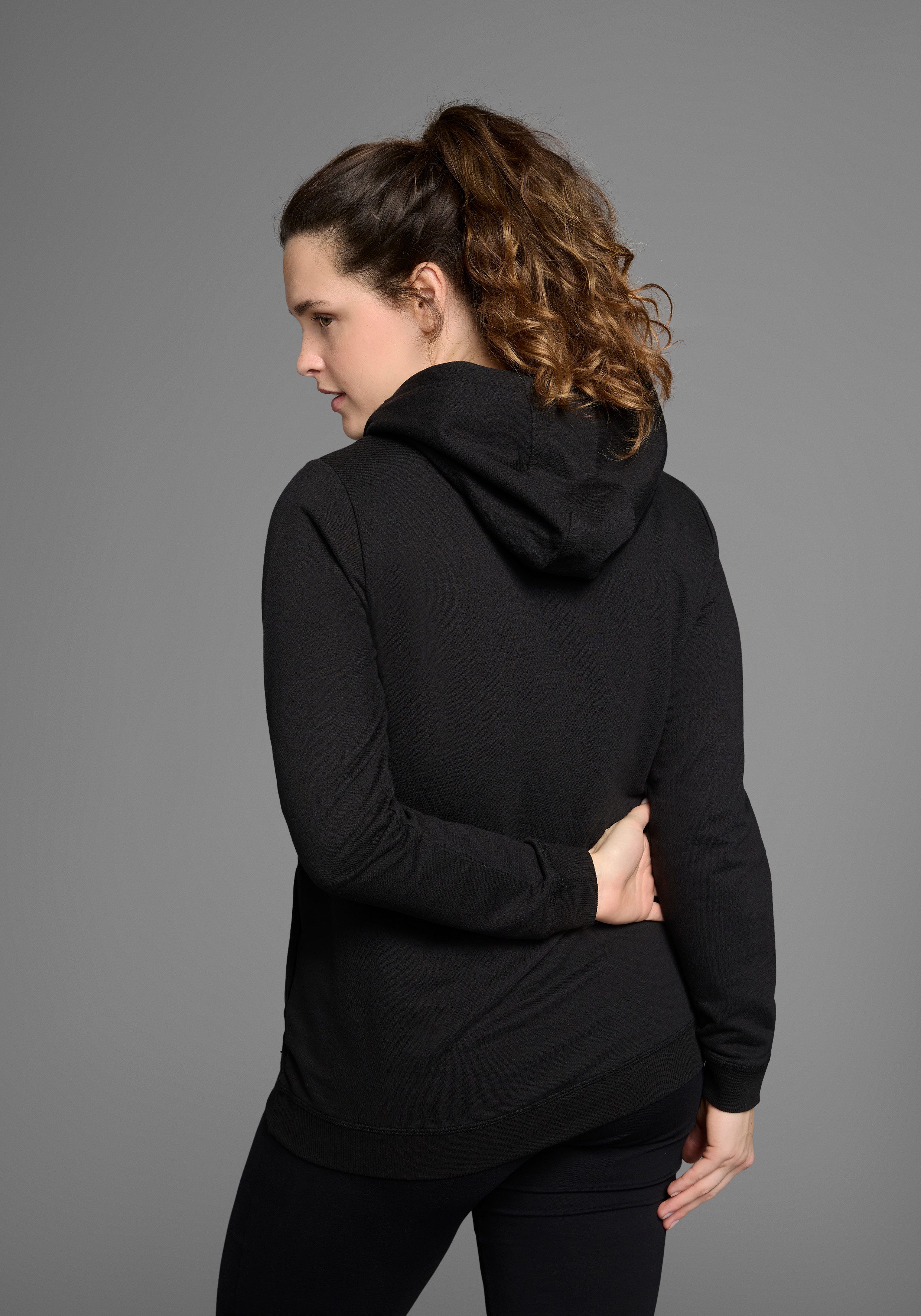 KangaROOS Sweatshirt lange Ärmel, figurumspielende Passform, große Größen günstig online kaufen