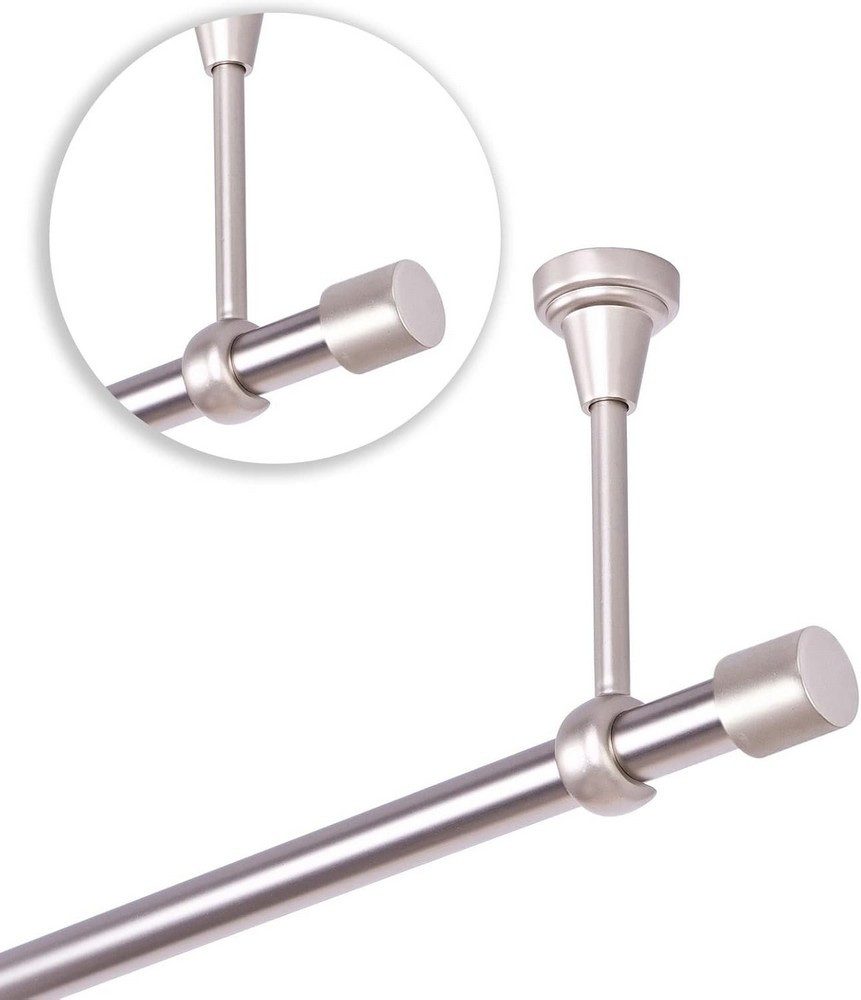 MDEKOR Gardinenstange Vorhangstange 19mm, 1-läufig, kürzbar, 1-läufig Wand günstig online kaufen