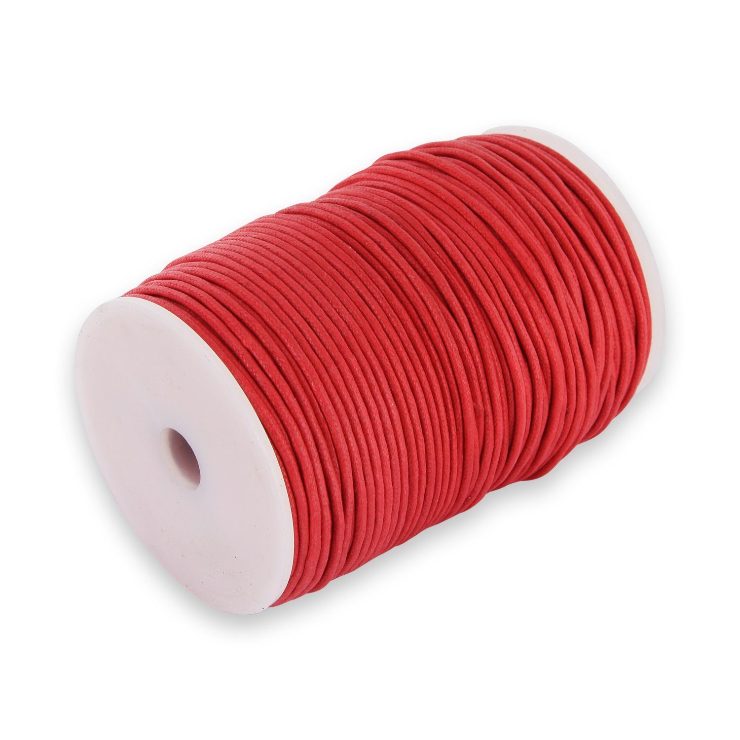 Bastelgarn 100m Rolle Baumwollband rund Durchmesser 1mm Farbe wählbar