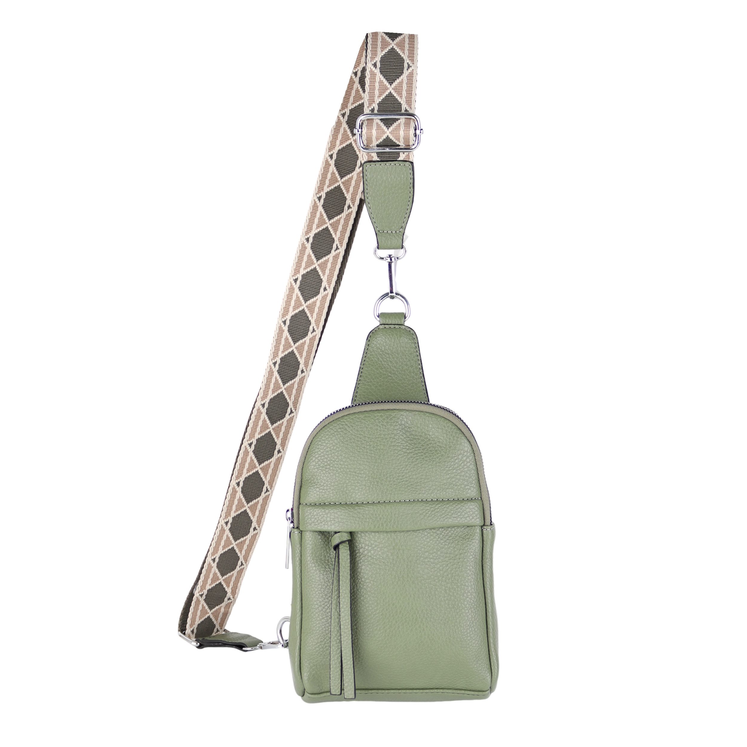 MIRROSI Umhängetasche Sling Bag,Brusttasche, Crossbody 15x22x5cm (für ...