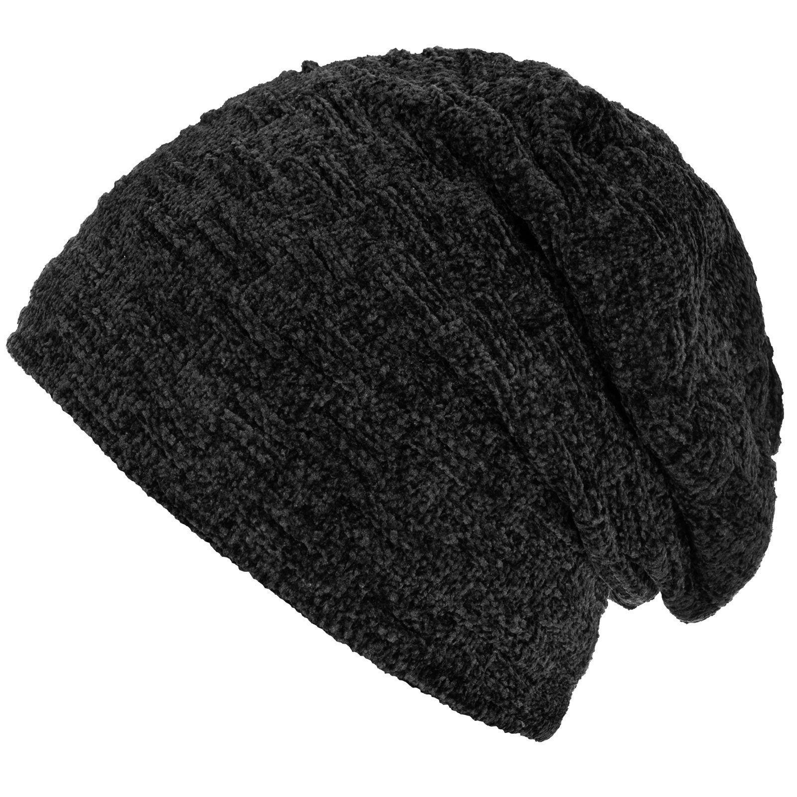 compagno Strickmütze (1-St) Warm gefütterte Wintermütze Strickmütze Beanie Damen und Herren